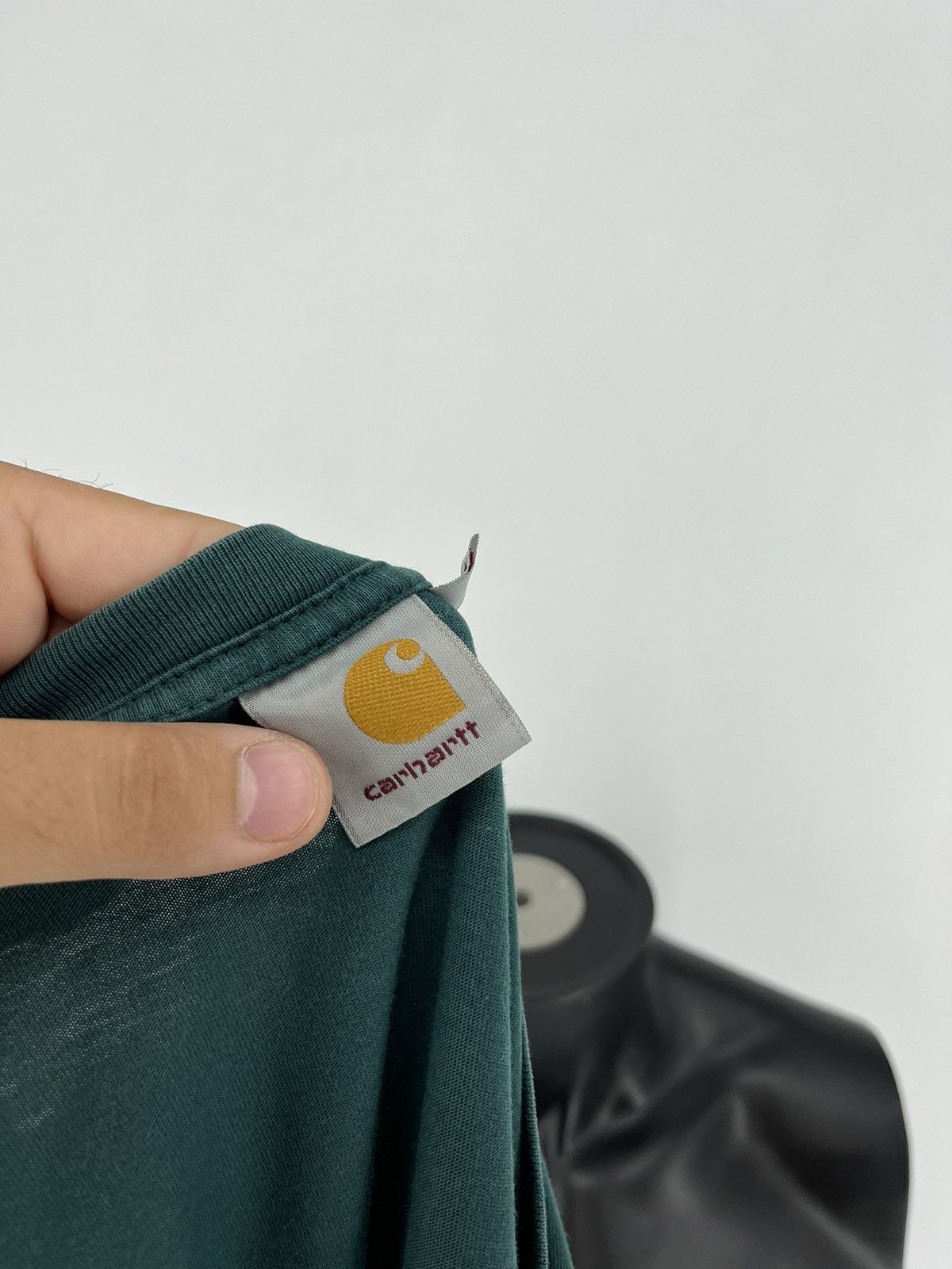 Carhartt TRASHED Carhartt Centr Big Logo Vintage Y2K Style Shirt Size US M / EU 48-50 / 2 - 10 Thumbnail