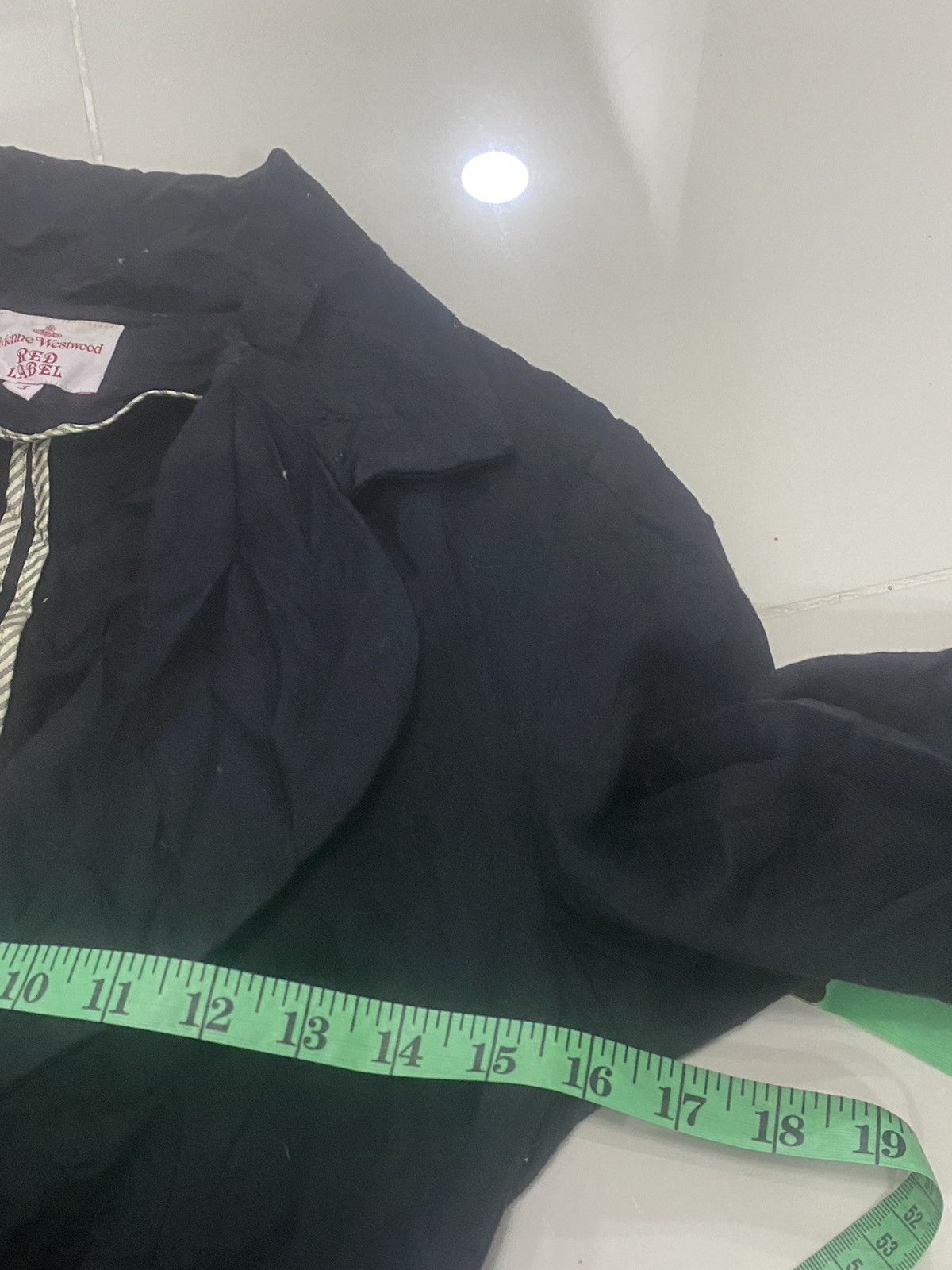 Vivienne Westwood VIVIENNE WESTWOOD RED LABEL ASYMMETRICAL COTTON BLAZER Size S / US 4 / IT 40 - 10 Thumbnail