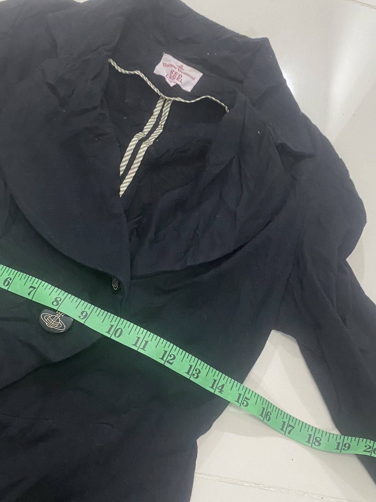 Vivienne Westwood VIVIENNE WESTWOOD RED LABEL ASYMMETRICAL COTTON BLAZER Size S / US 4 / IT 40 - 11 Thumbnail