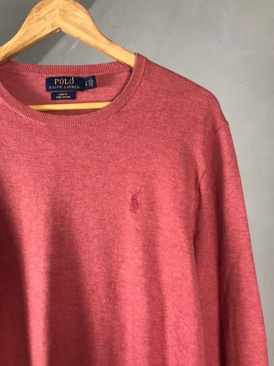 Polo Ralph Lauren Polo Ralph Lauren Luxury Streetwear Pink Sweater Size US S / EU 44-46 / 1 - 3 Thumbnail