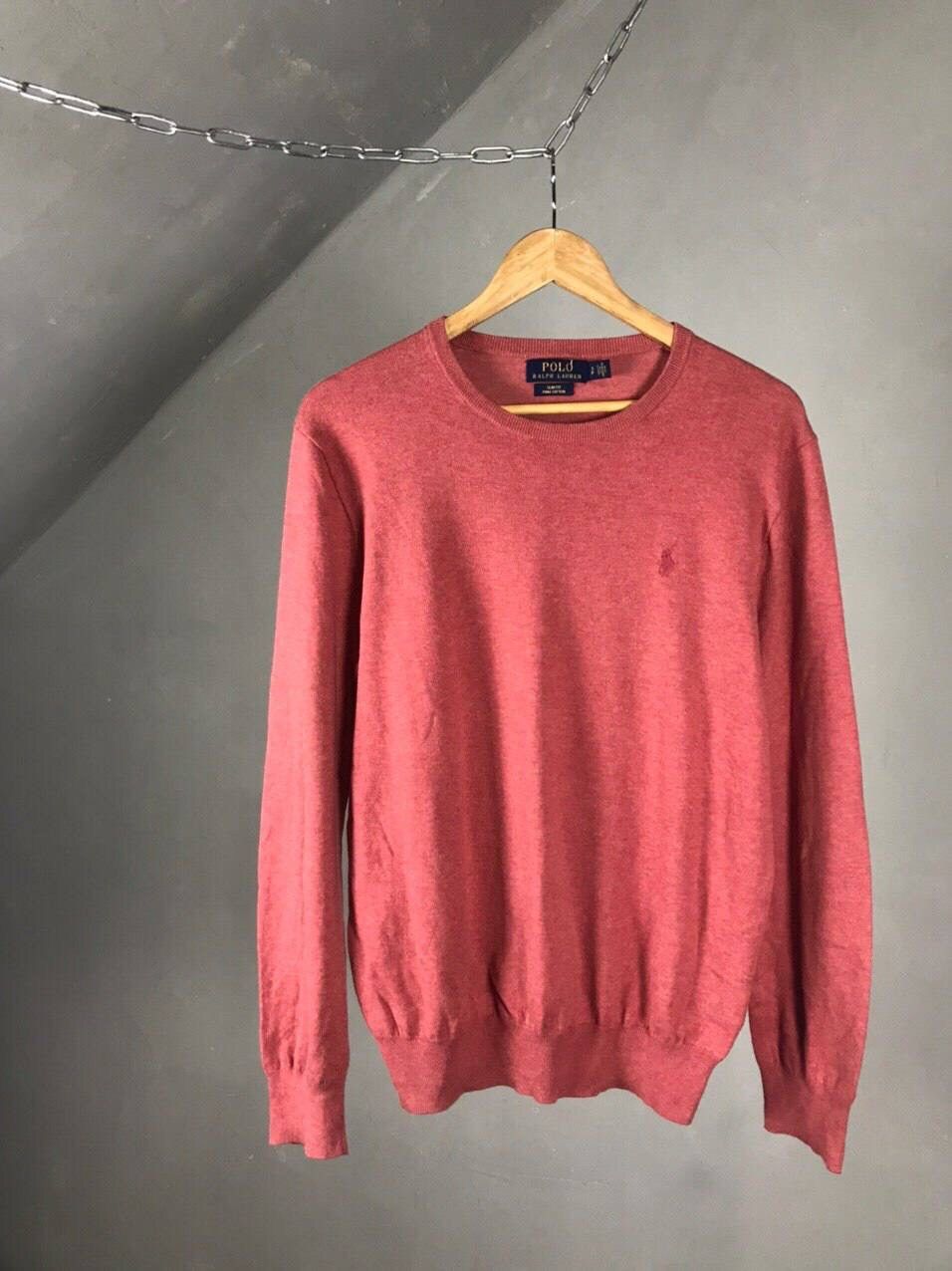 Polo Ralph Lauren Polo Ralph Lauren Luxury Streetwear Pink Sweater Size US S / EU 44-46 / 1 - 1 Thumbnail