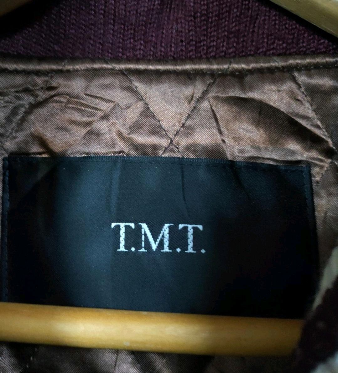 TMT 🔥VTG T.M.T JAPAN VARSITY JACKETS WOOL/LEATHER Size US M / EU 48-50 / 2 - 9 Thumbnail