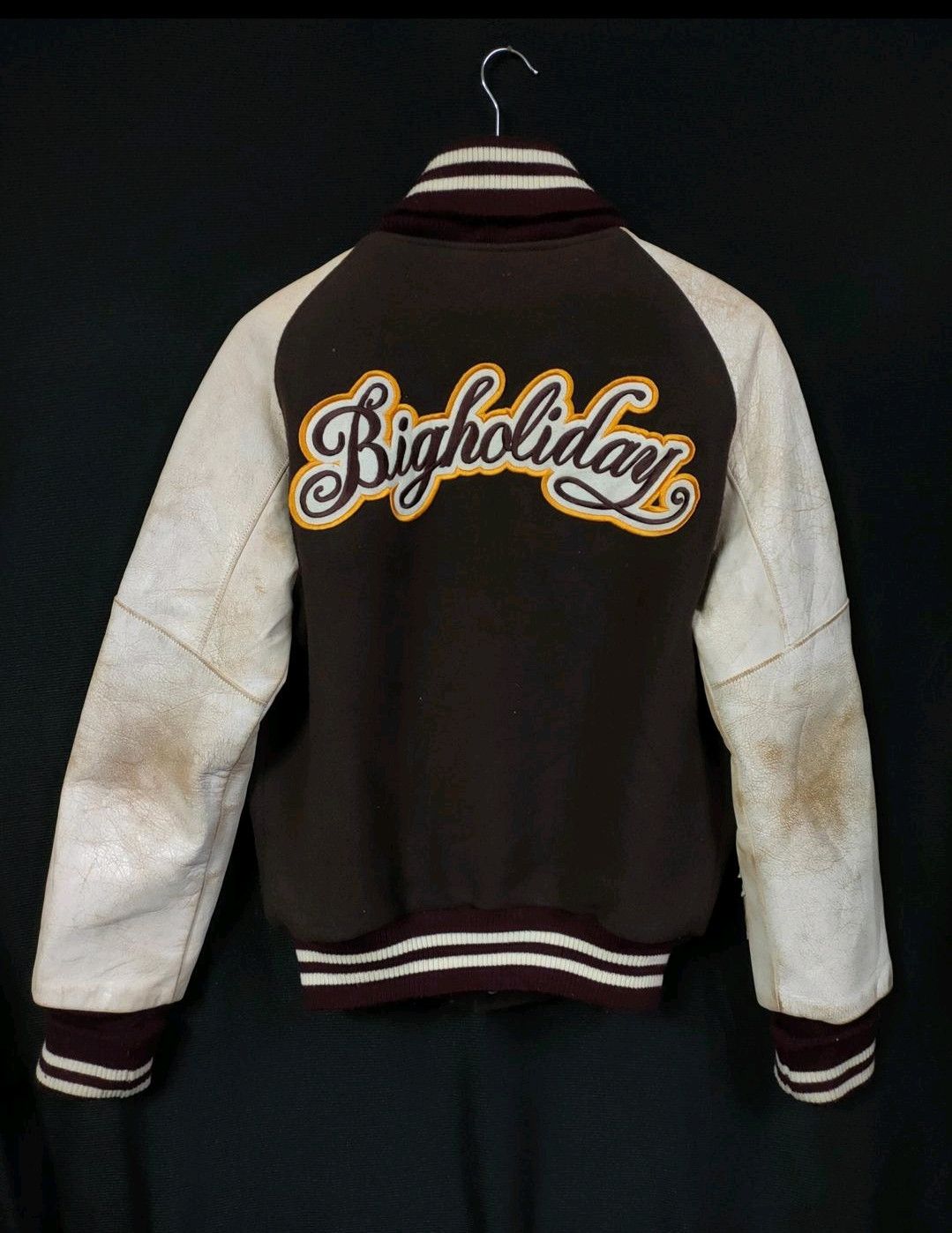 TMT 🔥VTG T.M.T JAPAN VARSITY JACKETS WOOL/LEATHER Size US M / EU 48-50 / 2 - 7 Thumbnail