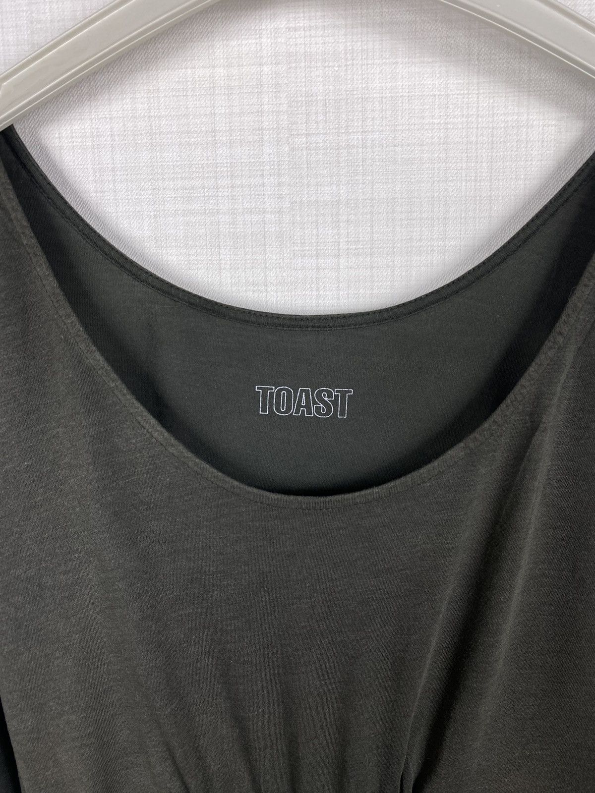 Other Toast t Shirt Blouse Tank Top Green Pleated Ringer Size L / US 10 / IT 46 - 7 Thumbnail