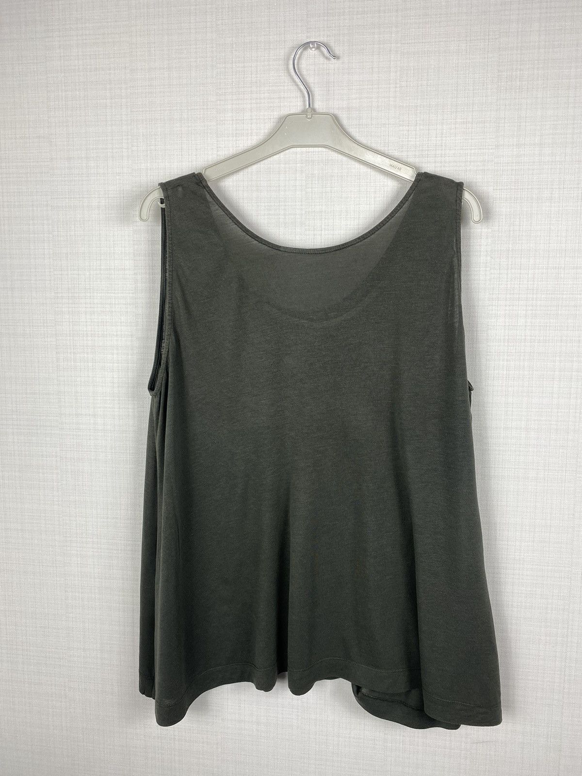 Other Toast t Shirt Blouse Tank Top Green Pleated Ringer Size L / US 10 / IT 46 - 8 Thumbnail