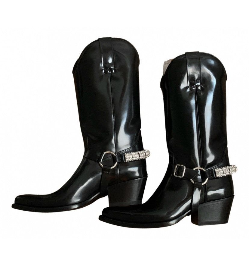 Calvin klein harness boots clearance