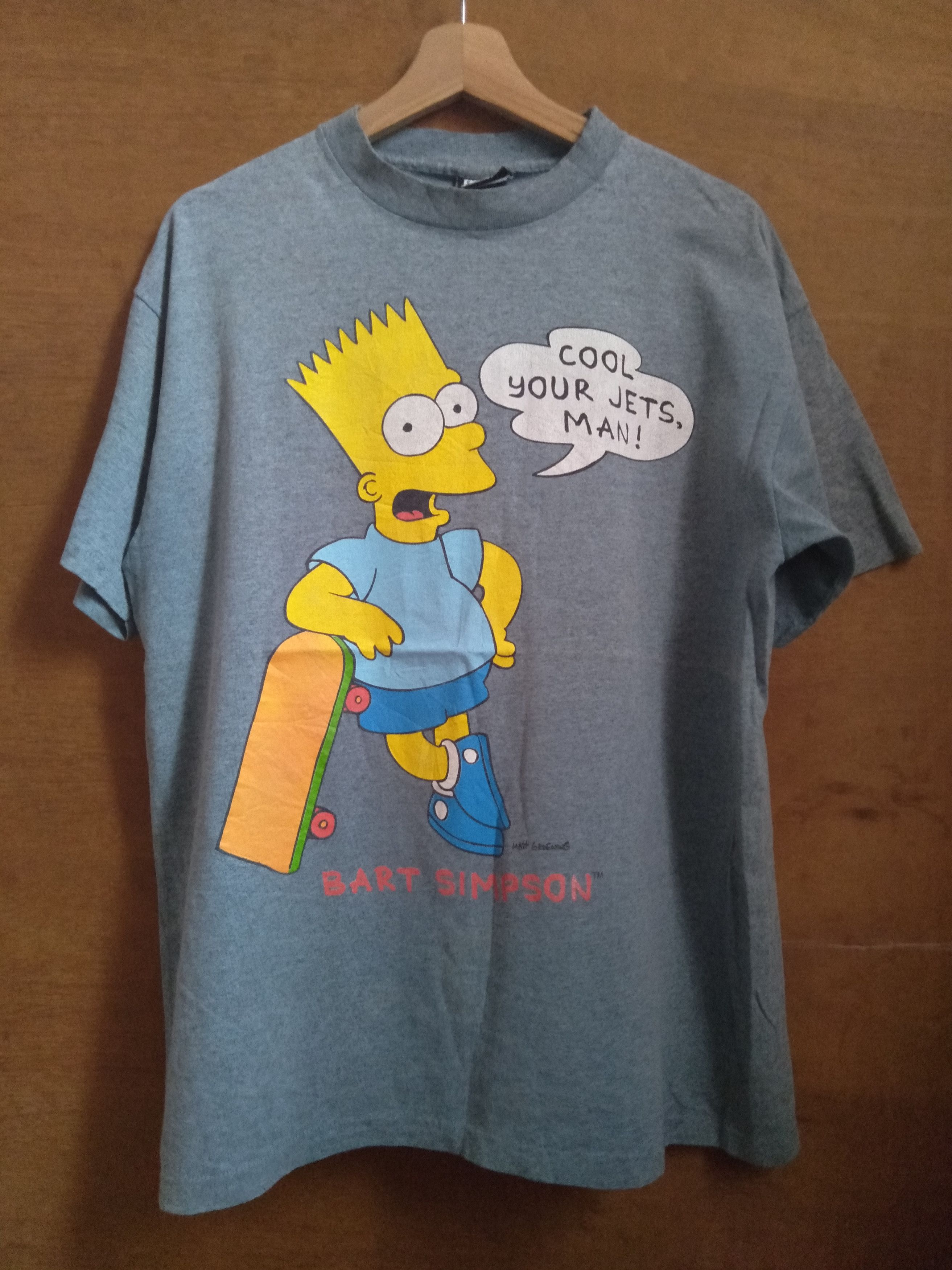 Vintage Bart Simpson vd3 Size US L / EU 52-54 / 3 - 1 Thumbnail