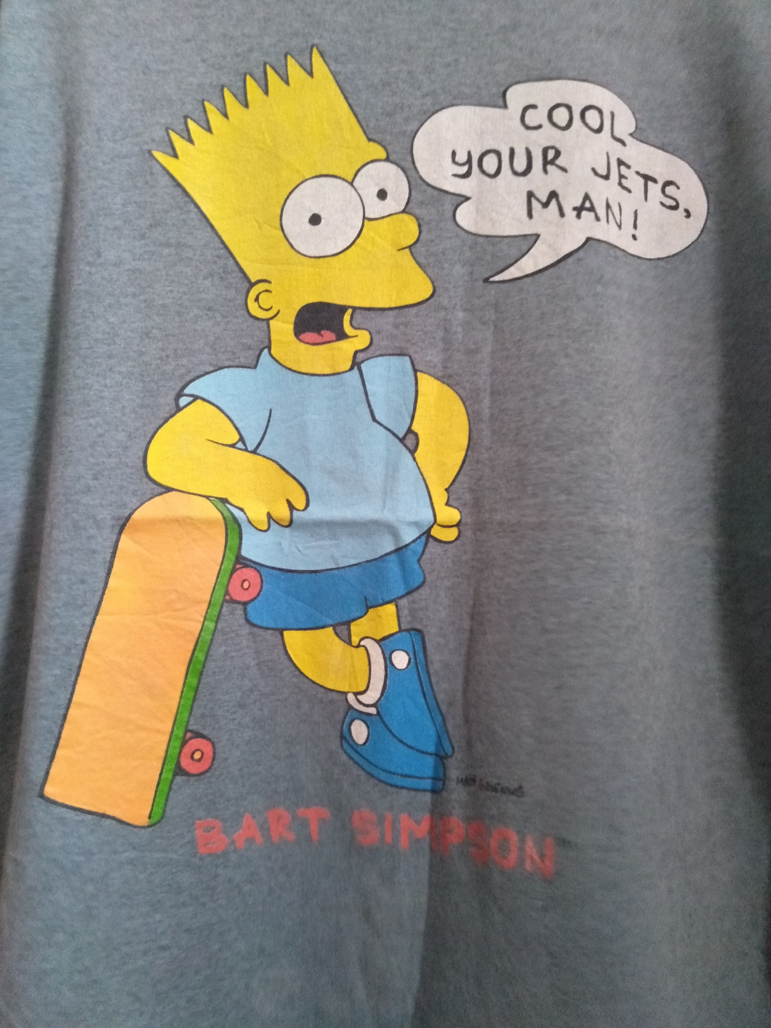 Vintage Bart Simpson vd3 Size US L / EU 52-54 / 3 - 2 Thumbnail