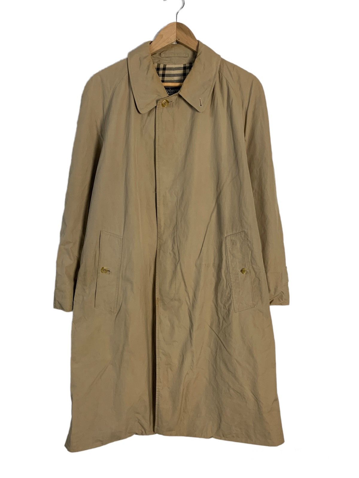 Burberry Vintage Burberrys Long Coat Size US L / EU 52-54 / 3 - 1 Thumbnail