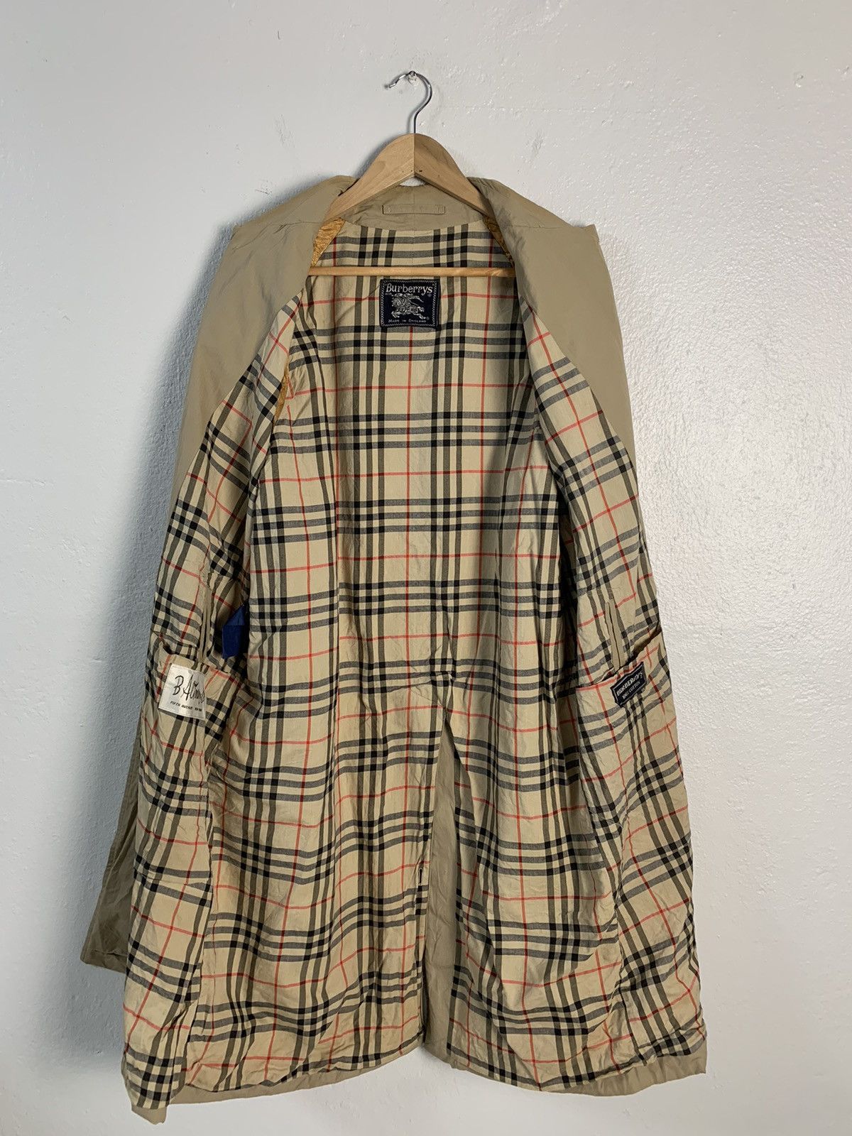 Burberry Vintage Burberrys Long Coat Size US L / EU 52-54 / 3 - 7 Thumbnail