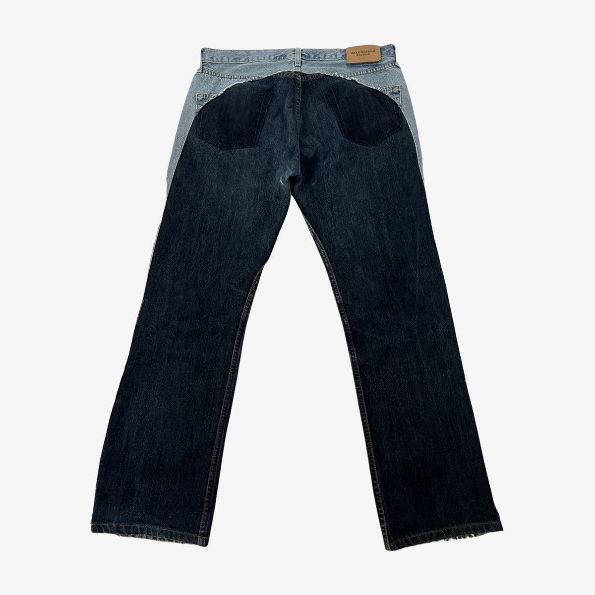 Balenciaga *RARE* Balenciaga Bicolor Denim SZ.M Size US 32 / EU 48 - 1 Thumbnail