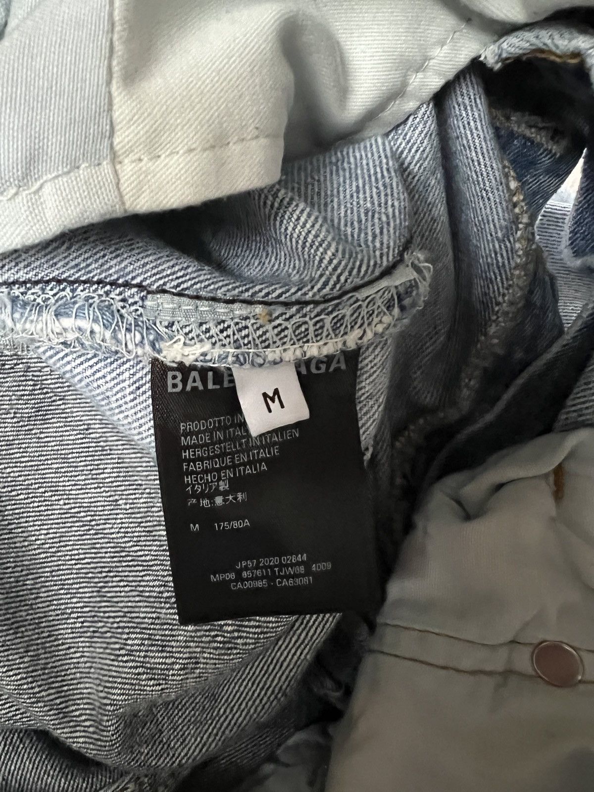 Balenciaga *RARE* Balenciaga Bicolor Denim SZ.M Size US 32 / EU 48 - 7 Thumbnail