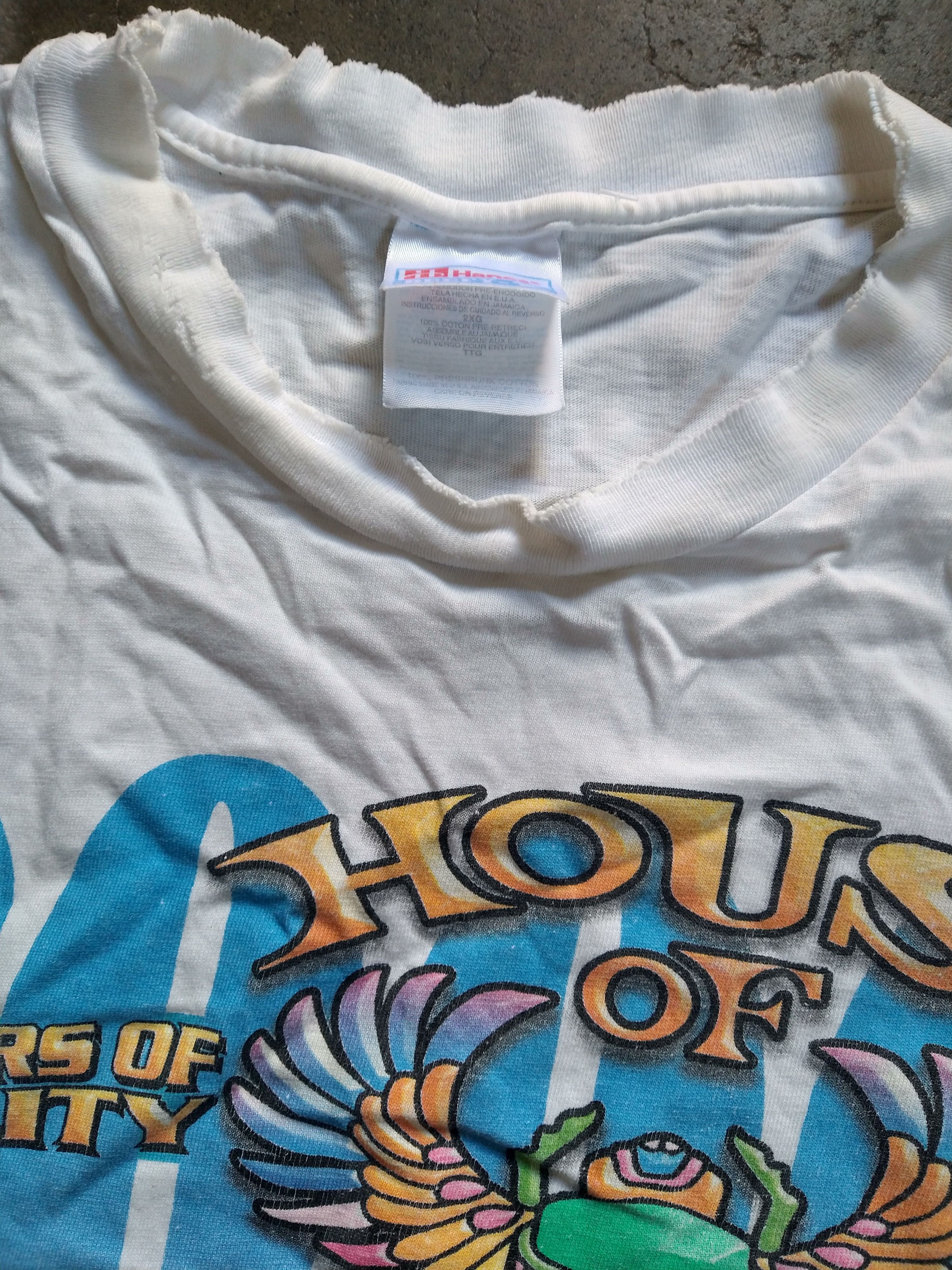 Other Vintage Tshirt 2XL XXL White Cotton Short Sleeve Cars Biker Size US XXL / EU 58 / 5 - 2 Thumbnail