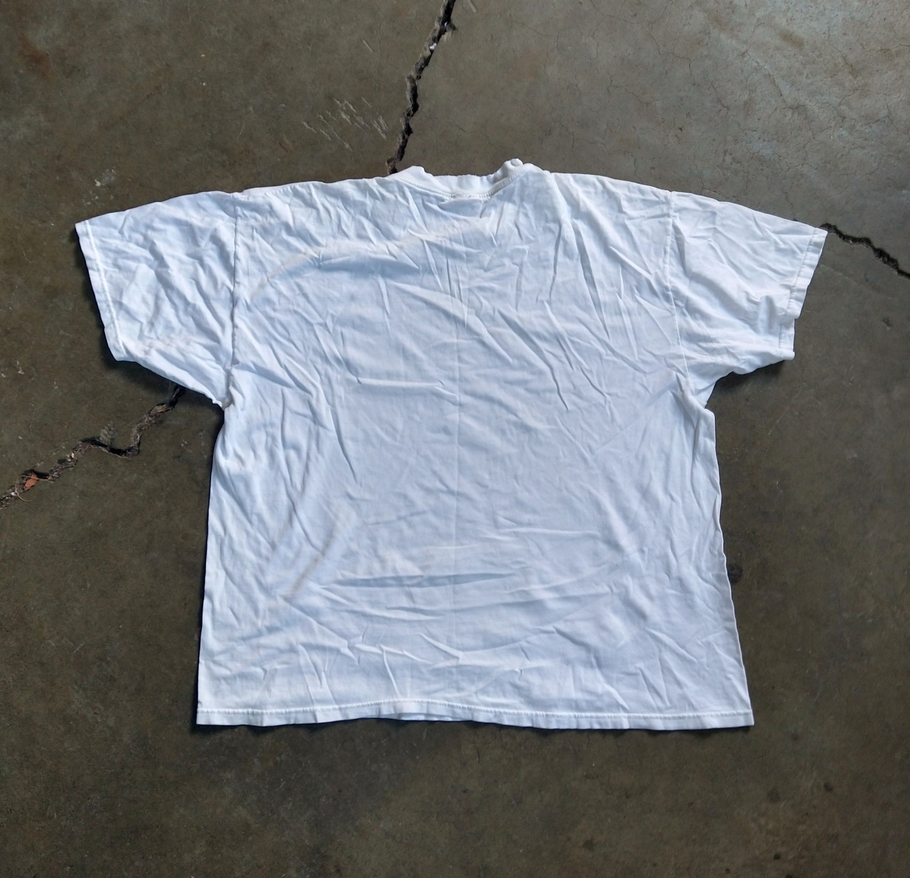 Other Vintage Tshirt 2XL XXL White Cotton Short Sleeve Cars Biker Size US XXL / EU 58 / 5 - 12 Thumbnail