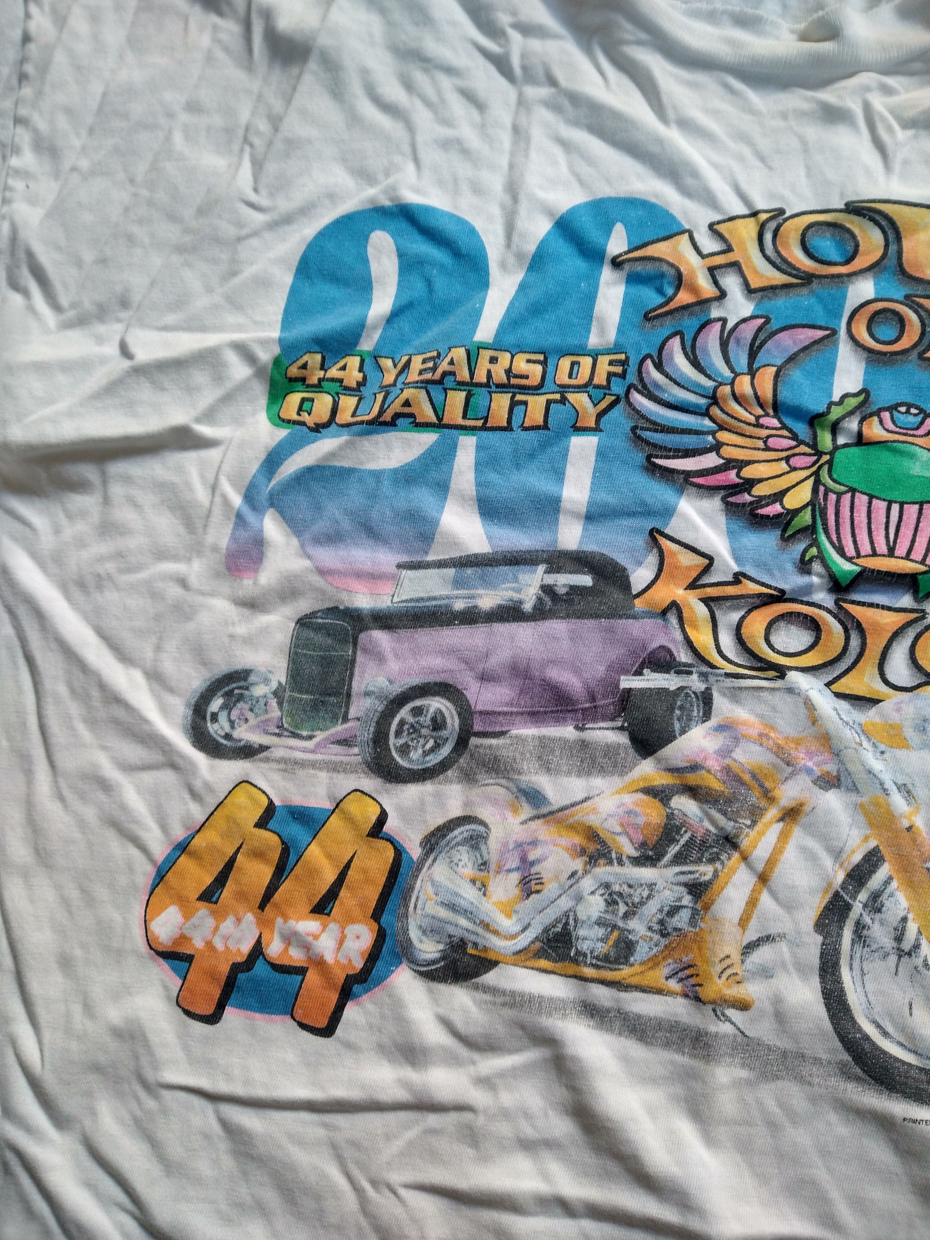 Other Vintage Tshirt 2XL XXL White Cotton Short Sleeve Cars Biker Size US XXL / EU 58 / 5 - 6 Thumbnail