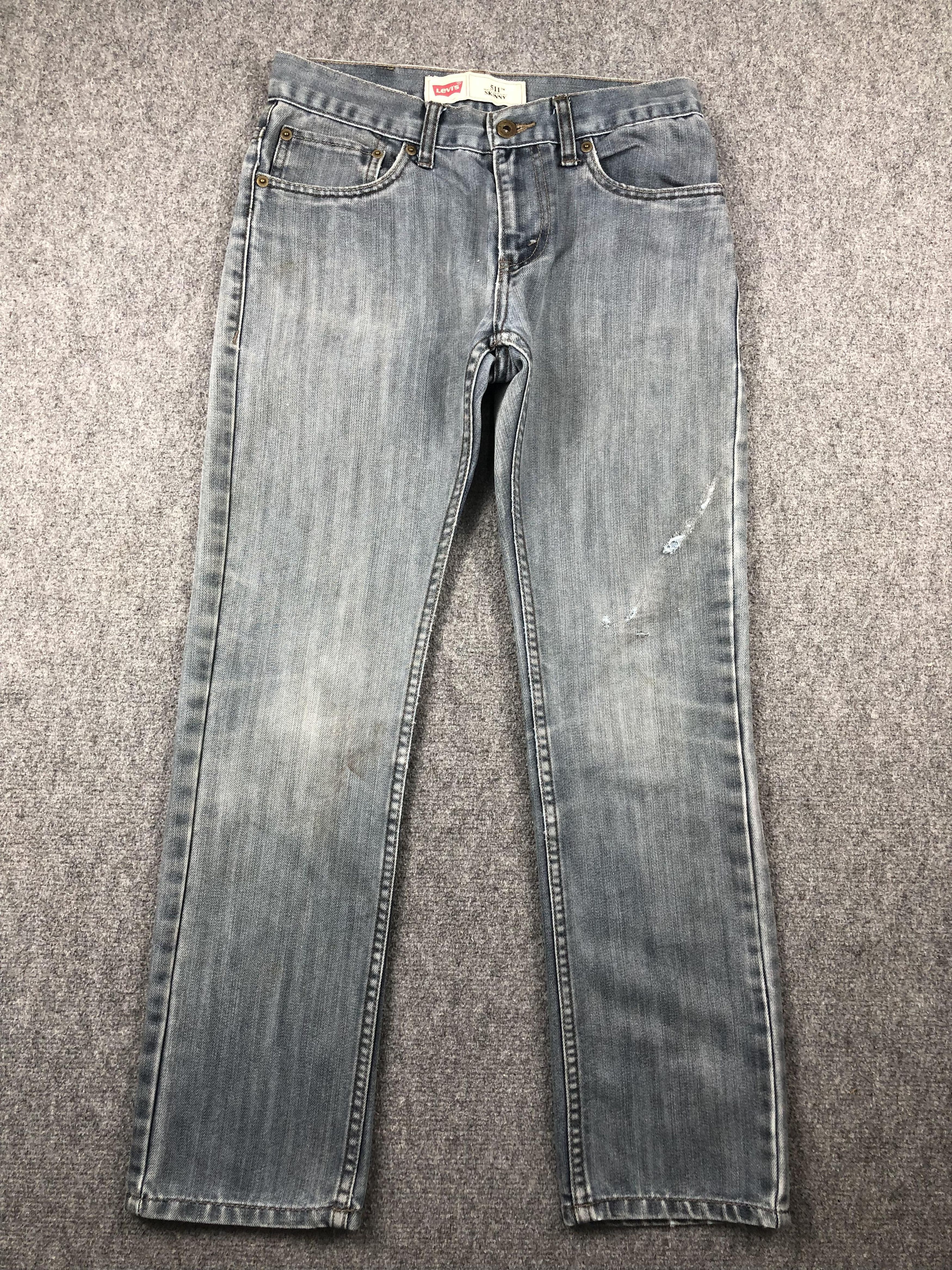 Levi's Vintage Levis 511 Faded Black Skinny Jeans DP2282 Size US 29 - 1 Thumbnail