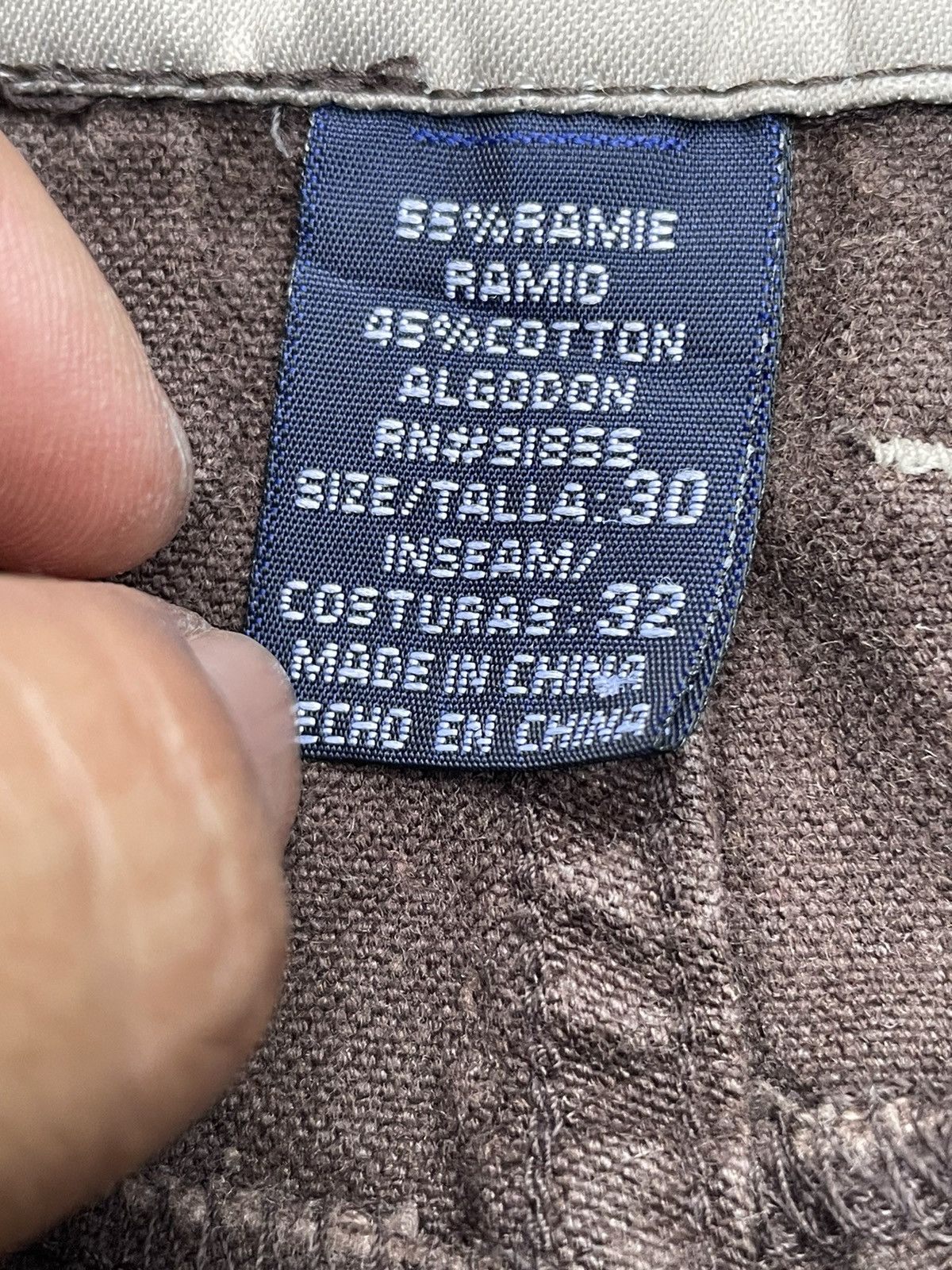 Japanese Brand One Tough Brand Cargo & 3 Quater Pant Size US 32 / EU 48 - 19 Thumbnail