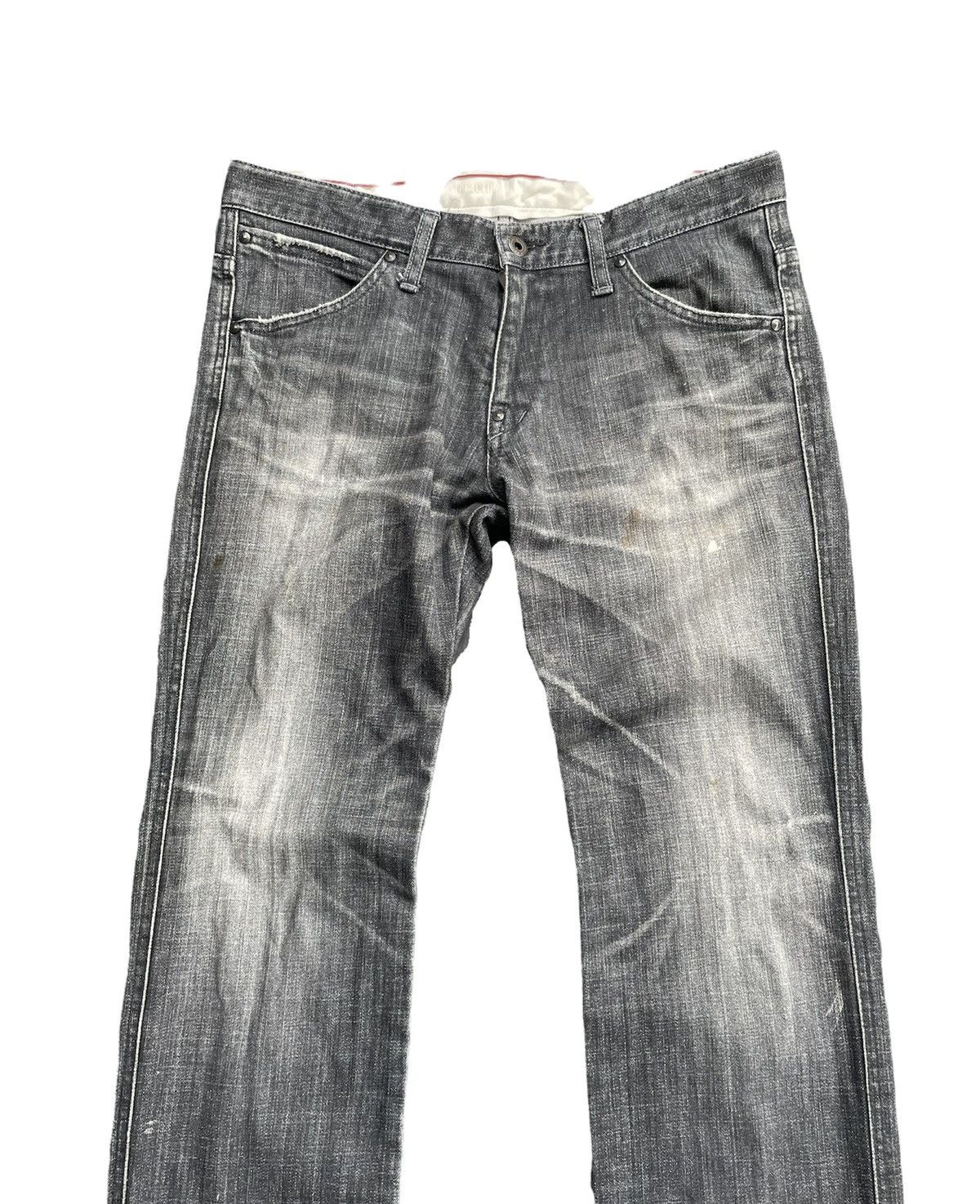 FACTOTUM × Japanese Brand × Vintage Vintage Factotum Japan Aging Wash Denim Size US 33 - 5 Thumbnail