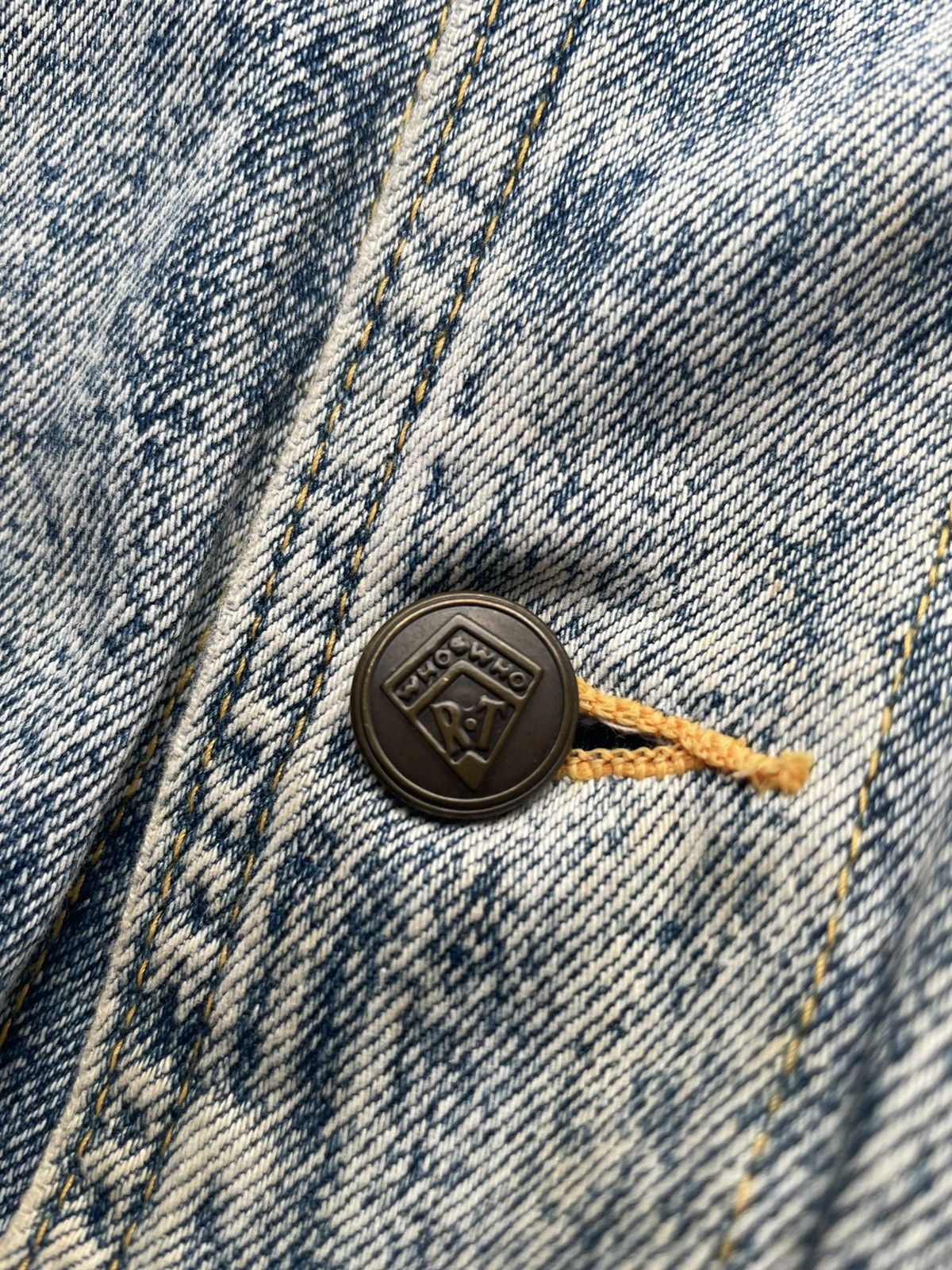 Vintage Vintage 601 Gears Unique Red Sonja Marvel Denim Jacket Size US XL / EU 56 / 4 - 14 Thumbnail