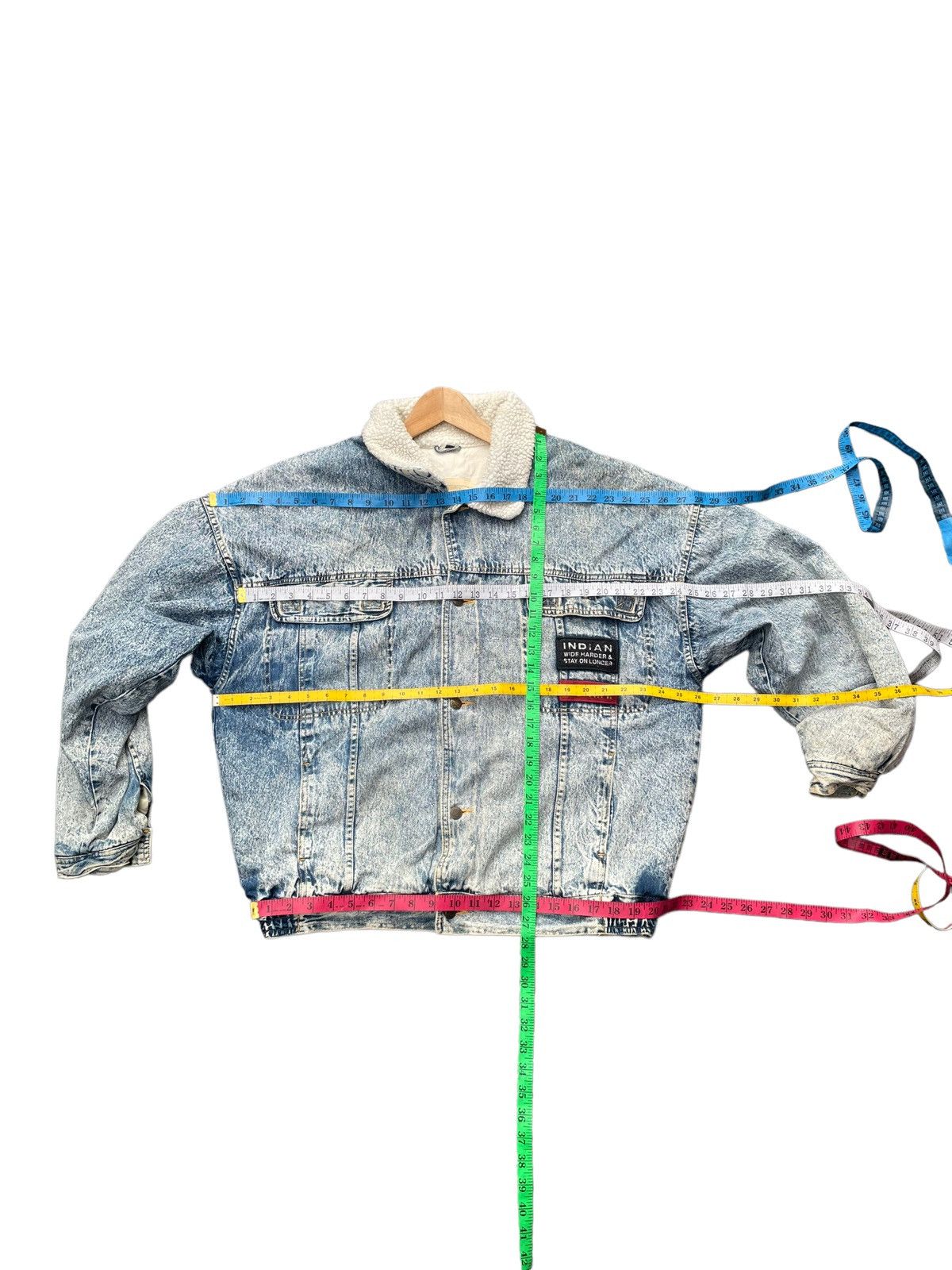 Vintage Vintage 601 Gears Unique Red Sonja Marvel Denim Jacket Size US XL / EU 56 / 4 - 16 Thumbnail