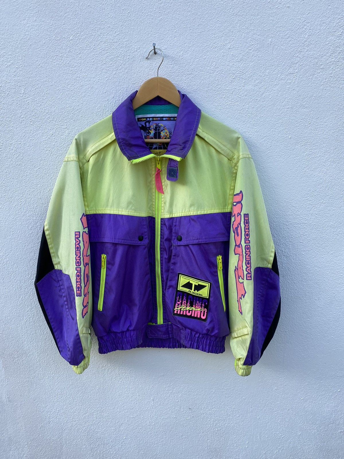 Vintage Vintage Rs Taichi racing force motorcycle jacket Size US L / EU 52-54 / 3 - 3 Thumbnail