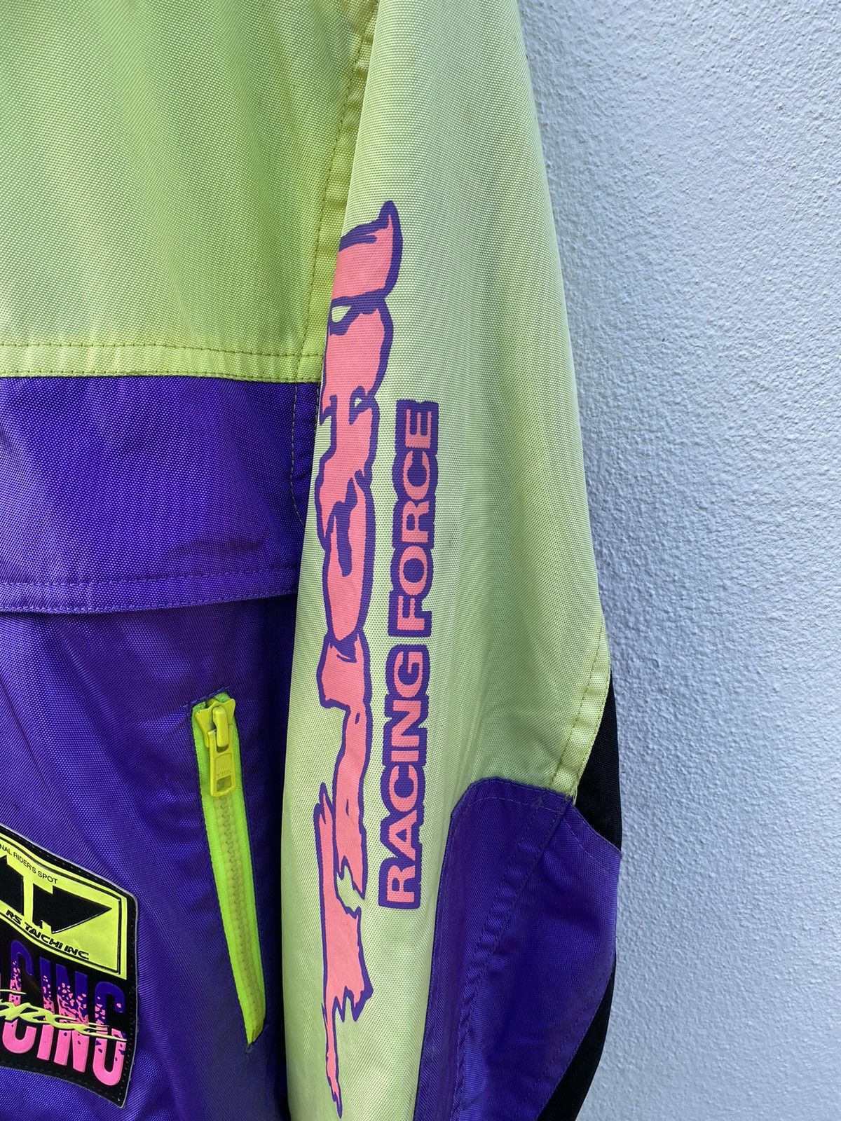 Vintage Vintage Rs Taichi racing force motorcycle jacket Size US L / EU 52-54 / 3 - 6 Thumbnail