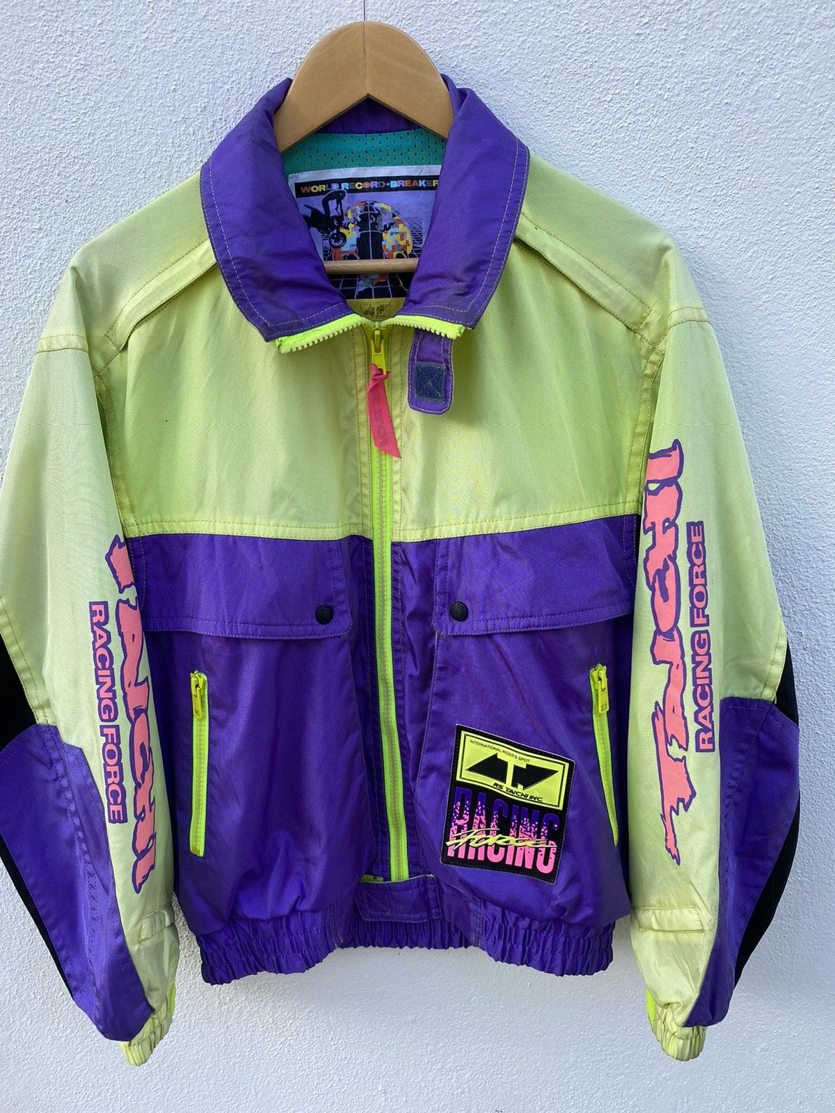 Vintage Vintage Rs Taichi racing force motorcycle jacket Size US L / EU 52-54 / 3 - 4 Thumbnail