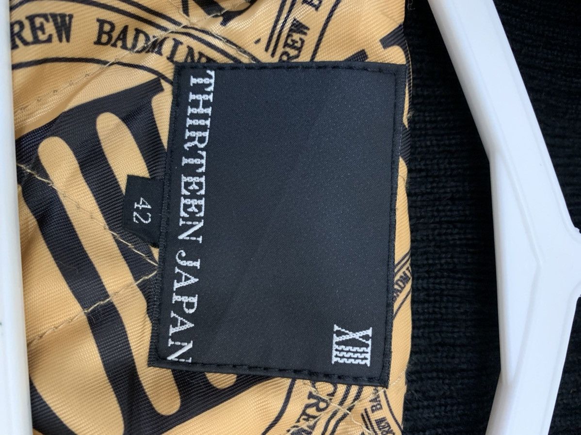Japanese Brand Thirteen Japan Embroidery Spellout Jacket Size US S / EU 44-46 / 1 - 6 Thumbnail