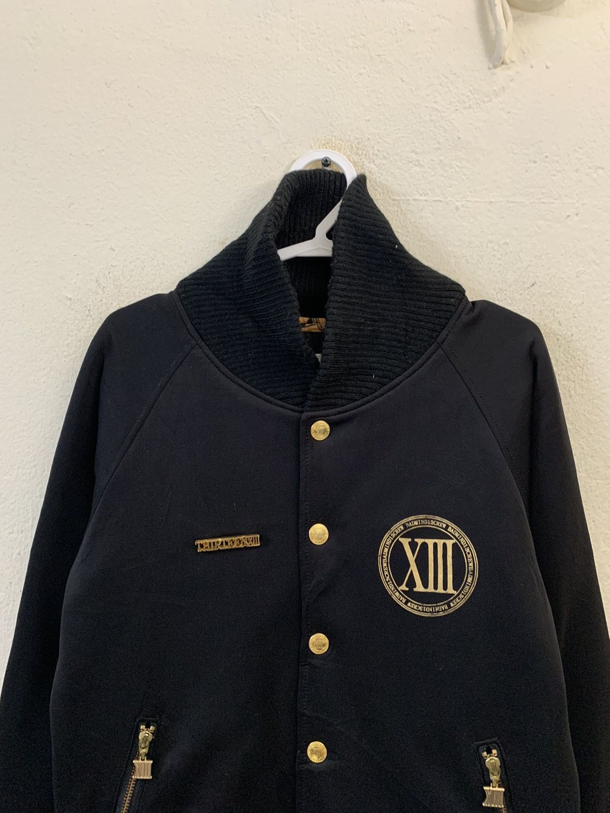 Japanese Brand Thirteen Japan Embroidery Spellout Jacket Size US S / EU 44-46 / 1 - 4 Thumbnail