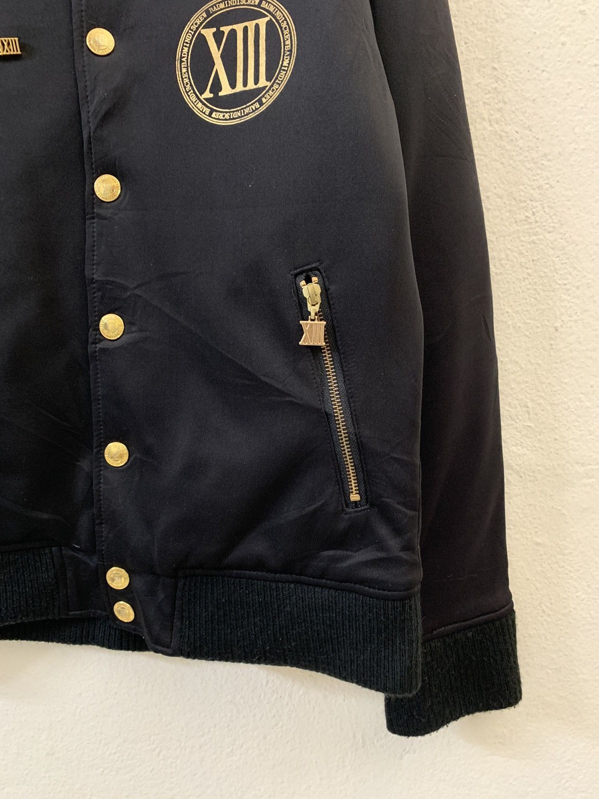 Japanese Brand Thirteen Japan Embroidery Spellout Jacket Size US S / EU 44-46 / 1 - 2 Thumbnail