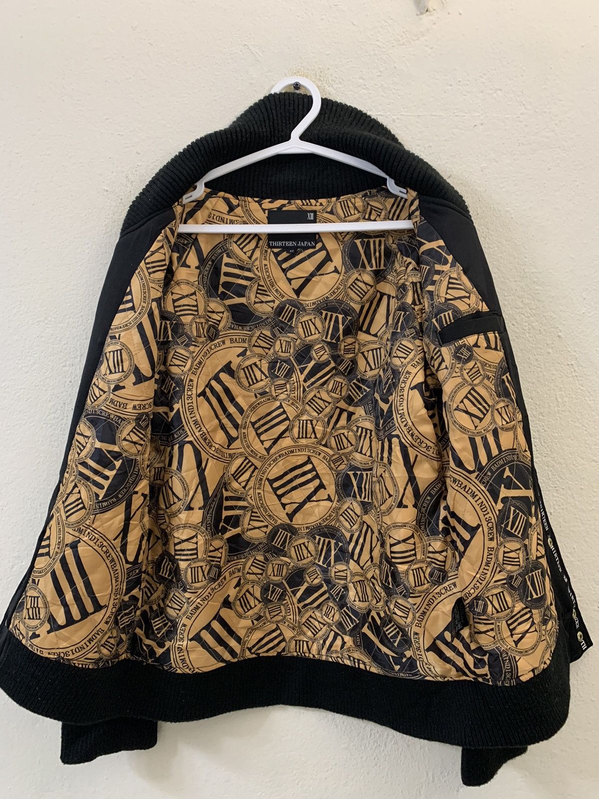 Japanese Brand Thirteen Japan Embroidery Spellout Jacket Size US S / EU 44-46 / 1 - 5 Thumbnail
