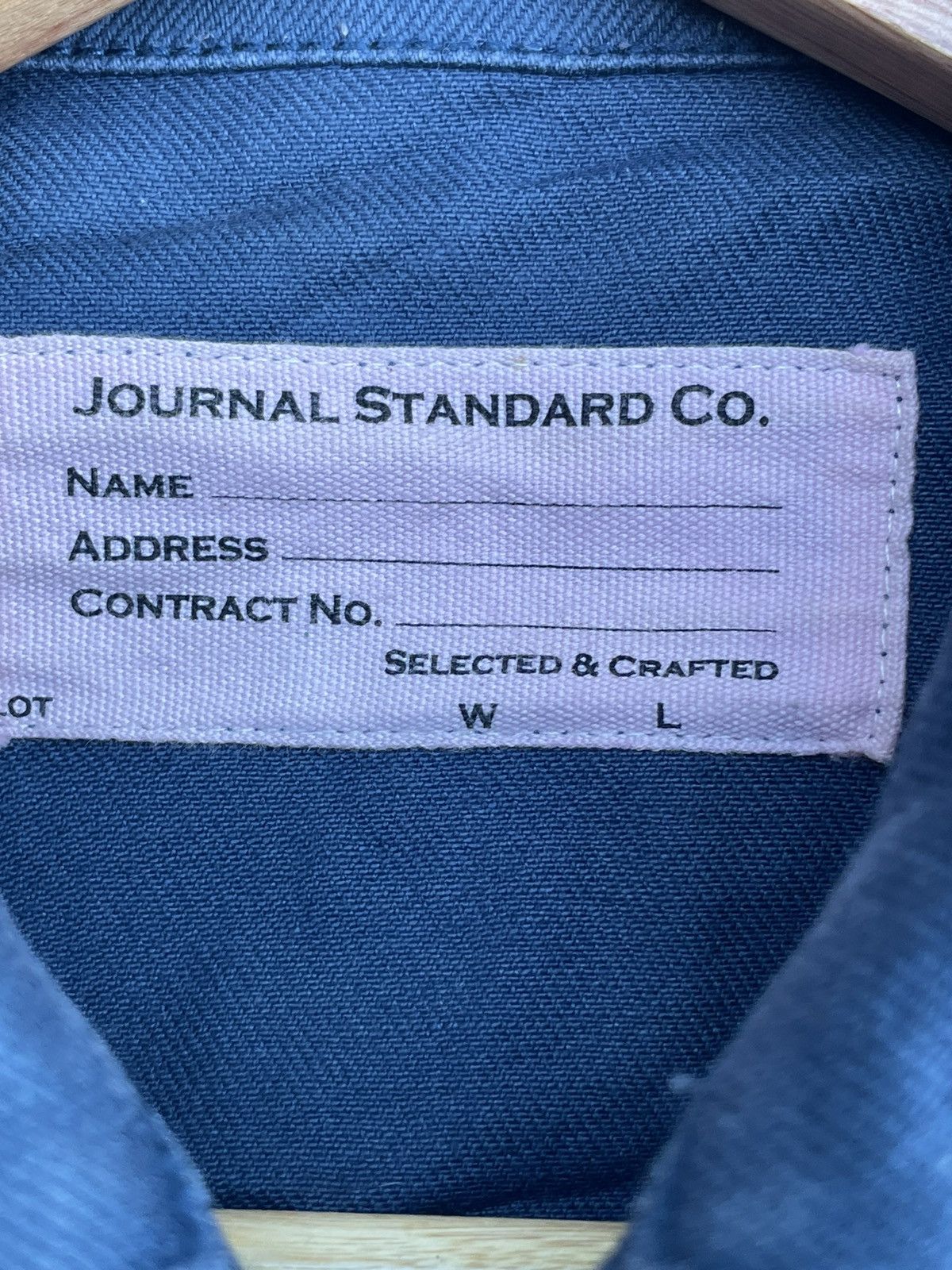 Japanese Brand × Journal Standard Journal Standard Denim Jacket Size US M / EU 48-50 / 2 - 11 Thumbnail