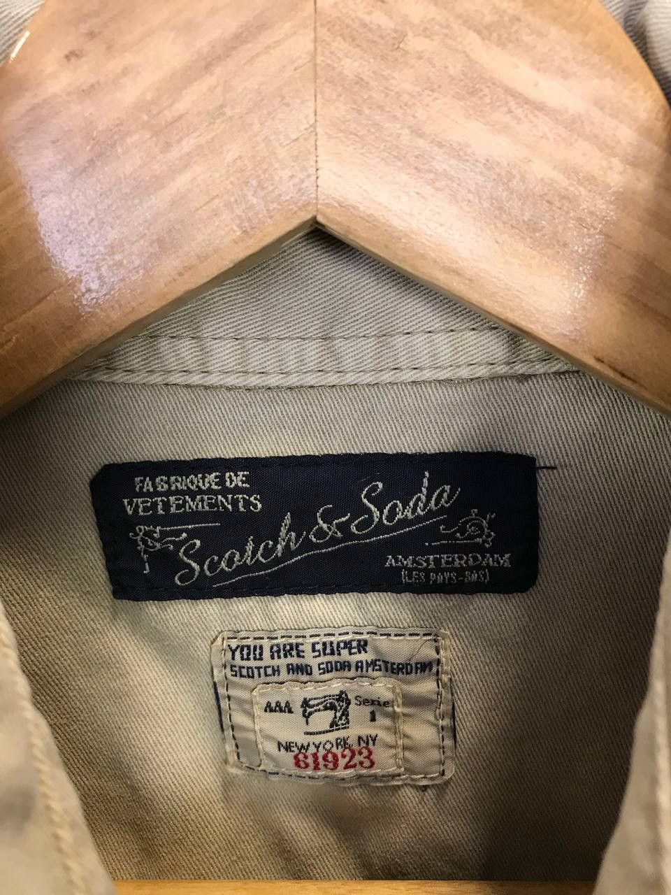 Scotch & Soda Scotch & Soda designer big logo military heavy shirt Size US S / EU 44-46 / 1 - 5 Thumbnail