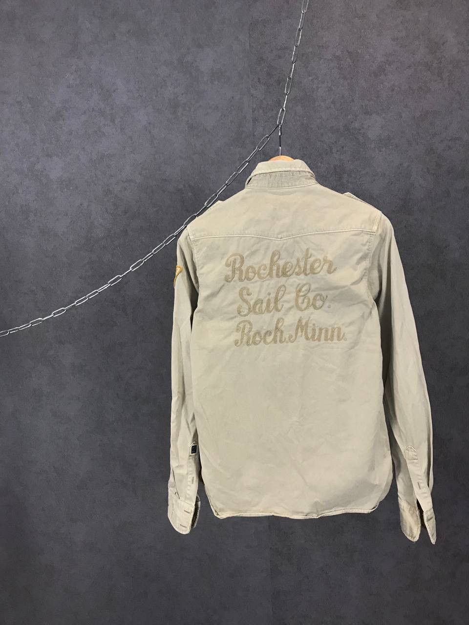 Scotch & Soda Scotch & Soda designer big logo military heavy shirt Size US S / EU 44-46 / 1 - 8 Thumbnail