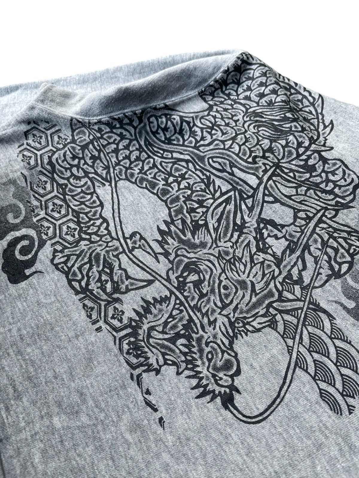 Japanese Brand Sukajan Dragon Mirror Hoodie Size US XL / EU 56 / 4 - 7 Thumbnail