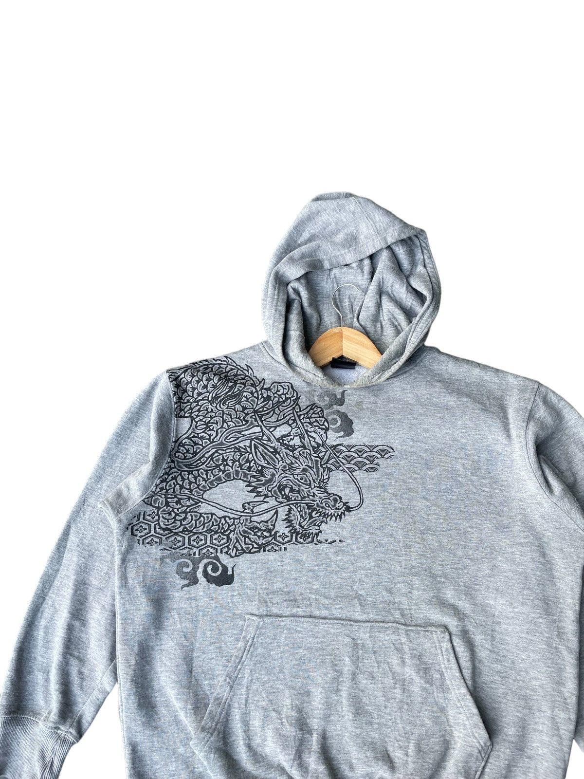 Japanese Brand Sukajan Dragon Mirror Hoodie Size US XL / EU 56 / 4 - 5 Thumbnail