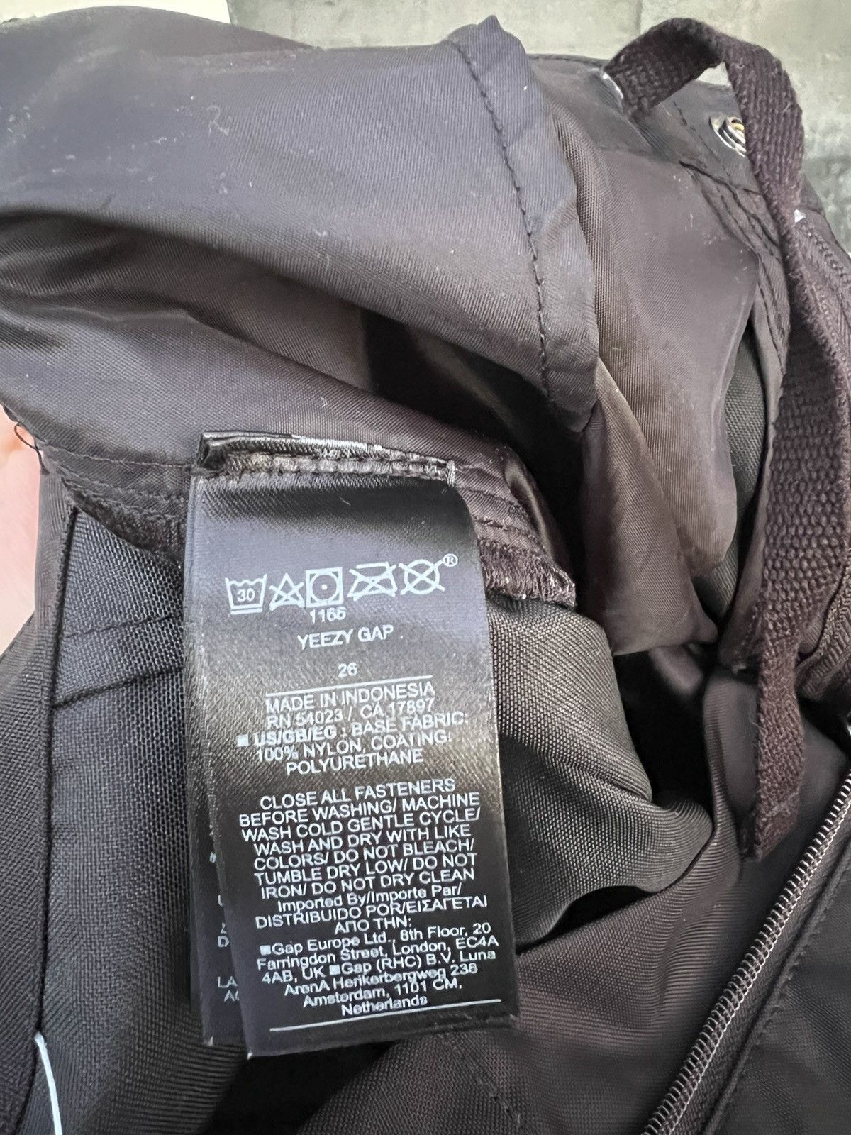 Gap Yeezy Gap Cordura Cargo Pants W26 Size US 28 / EU 44 - 6 Thumbnail