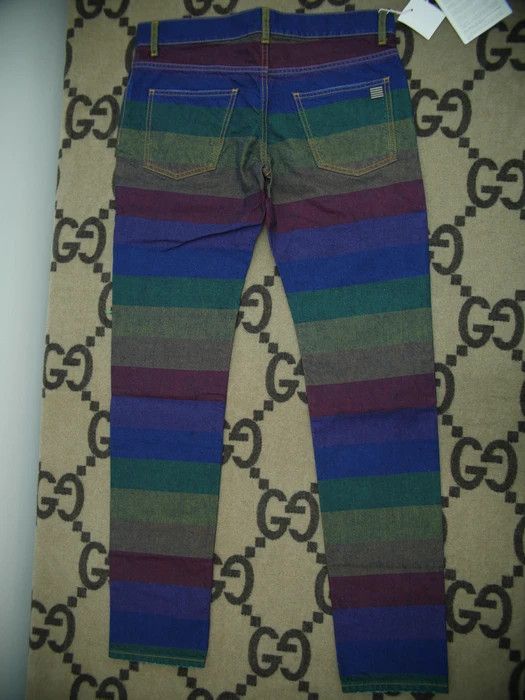 Palm Angels palm angels rainbow stripe jeans Size US 31 - 8 Thumbnail