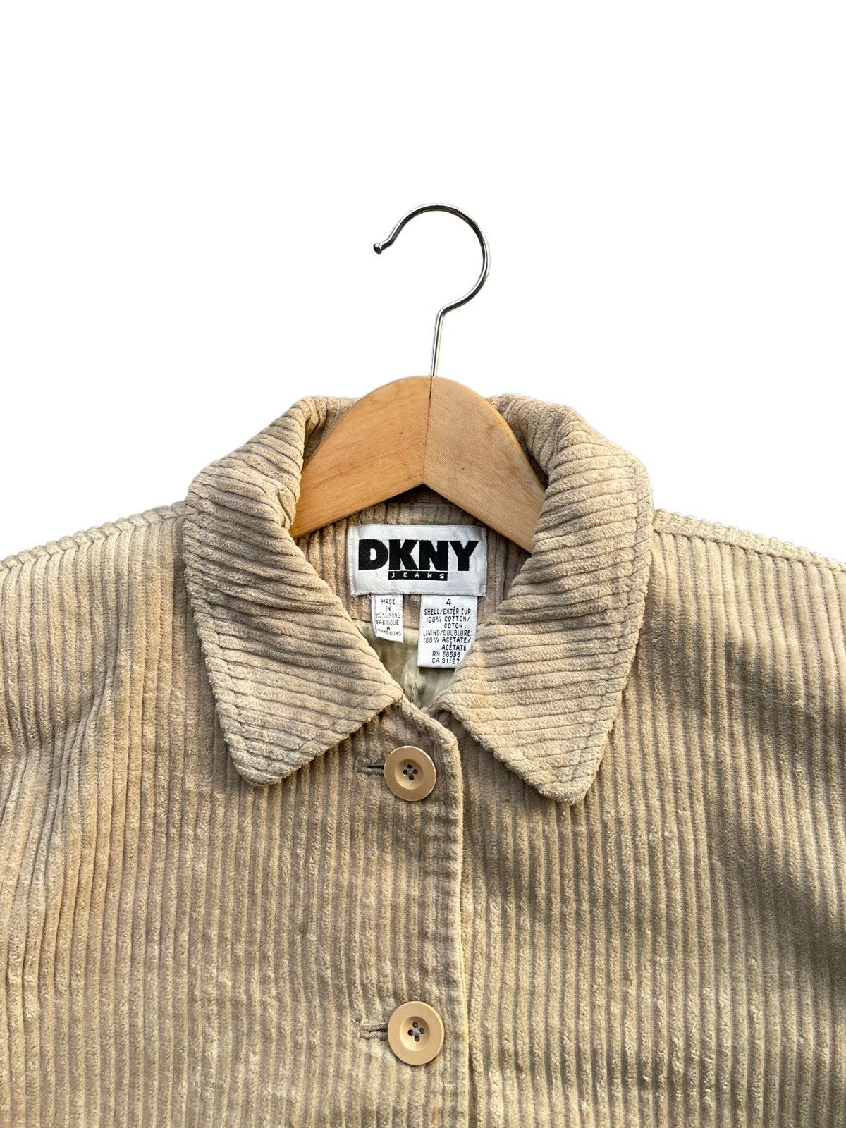 DKNY Vintage DKNY Coduroy Jacket Size US M / EU 48-50 / 2 - 4 Thumbnail