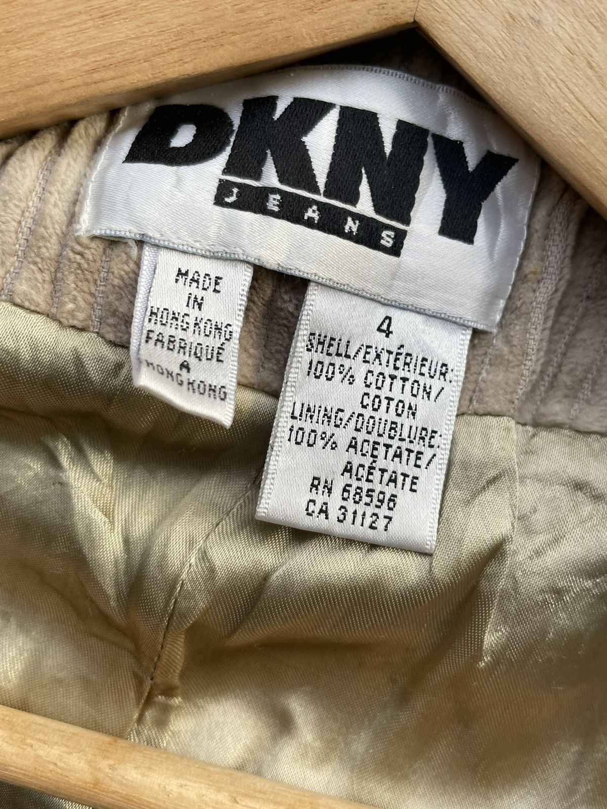 DKNY Vintage DKNY Coduroy Jacket Size US M / EU 48-50 / 2 - 8 Thumbnail