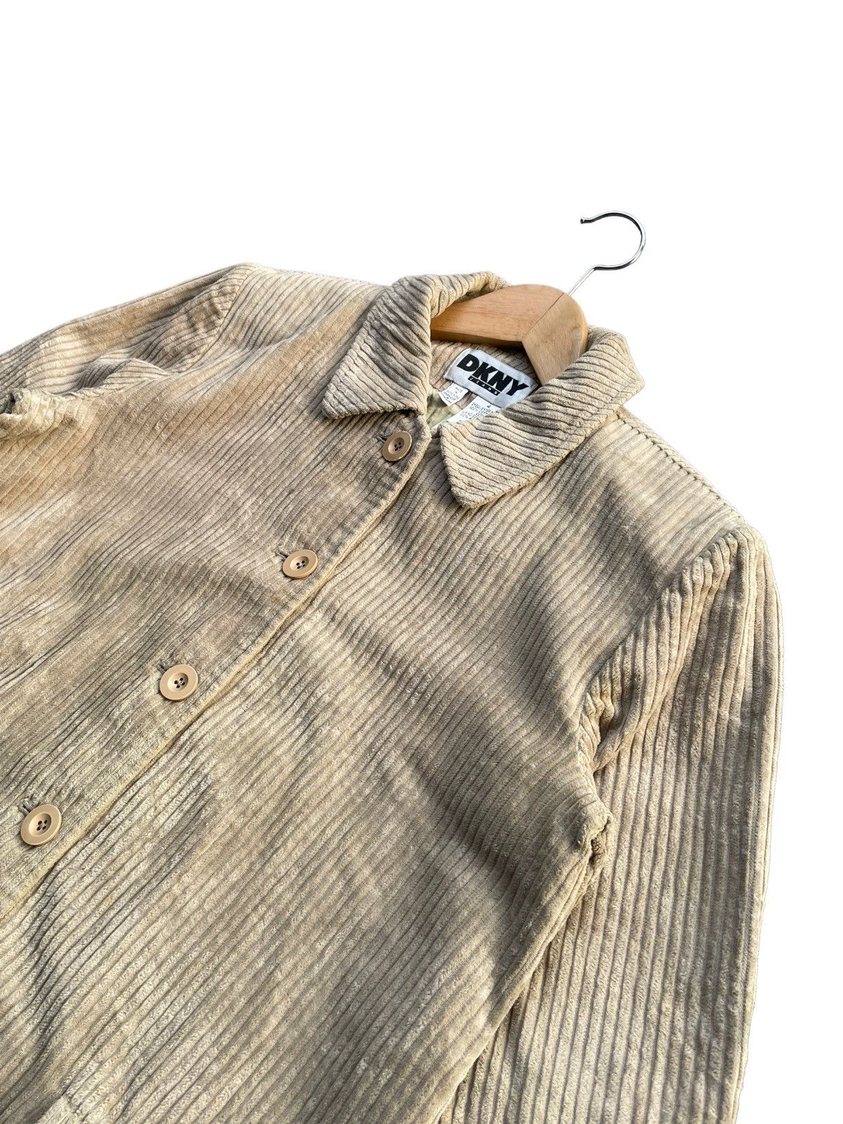 DKNY Vintage DKNY Coduroy Jacket Size US M / EU 48-50 / 2 - 2 Thumbnail