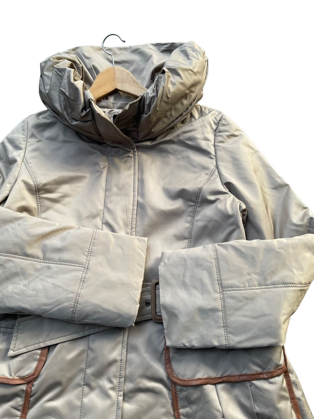 Georges Marciano Goerges Rech Paris Trench Jacket Size M / US 6-8 / IT 42-44 - 5 Thumbnail