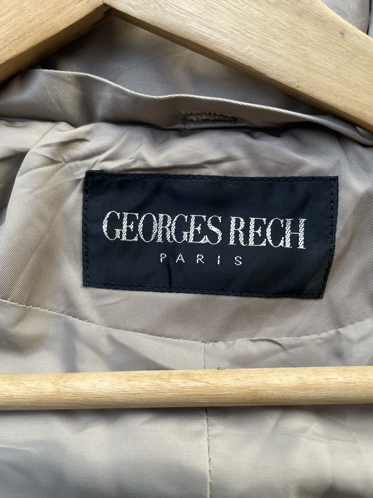 Georges Marciano Goerges Rech Paris Trench Jacket Size M / US 6-8 / IT 42-44 - 9 Thumbnail