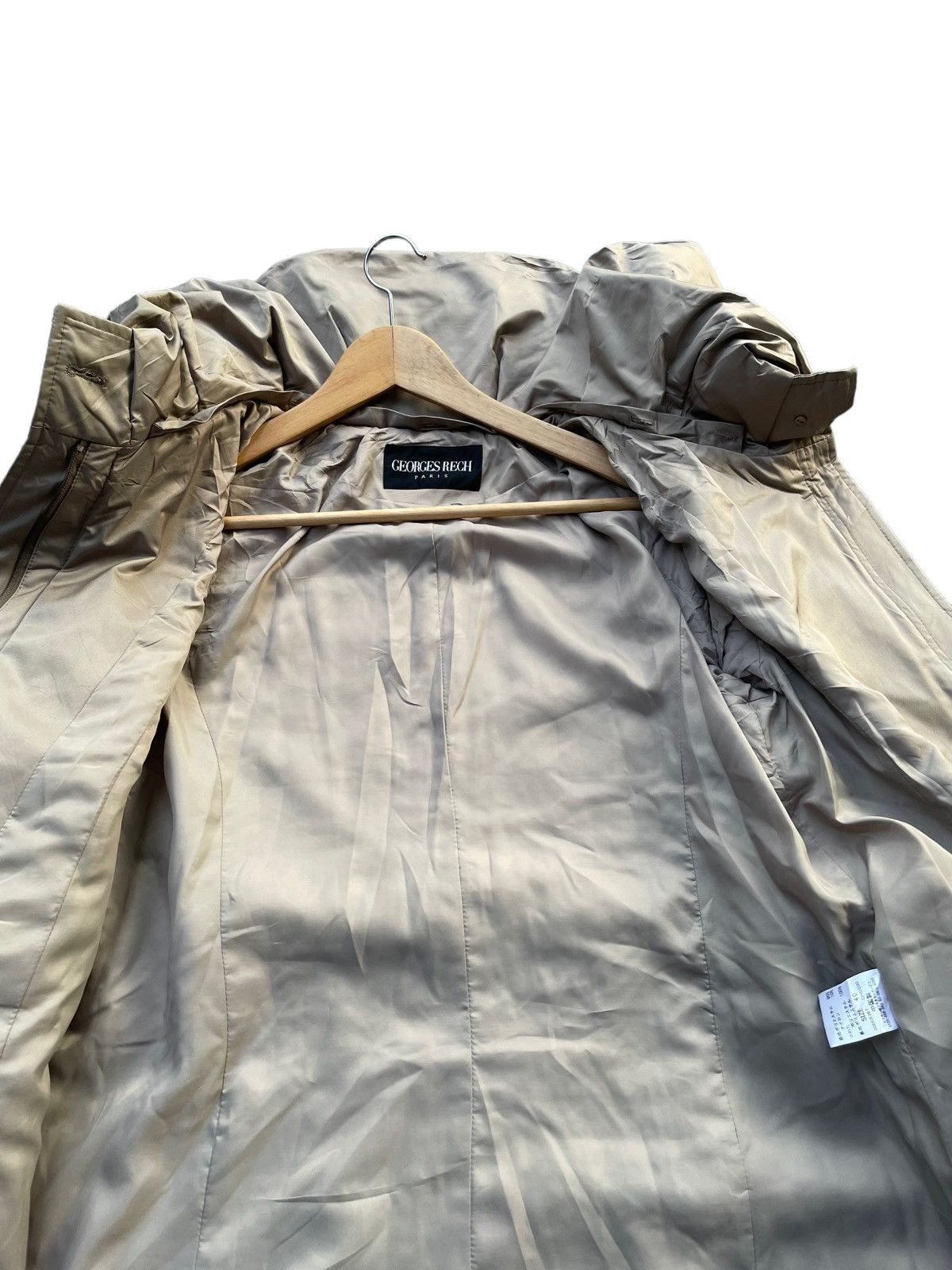 Georges Marciano Goerges Rech Paris Trench Jacket Size M / US 6-8 / IT 42-44 - 6 Thumbnail