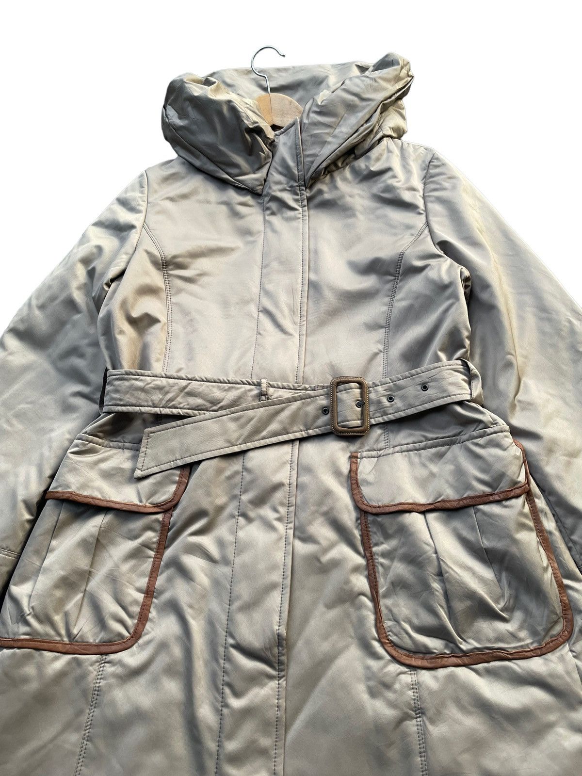 Georges Marciano Goerges Rech Paris Trench Jacket Size M / US 6-8 / IT 42-44 - 2 Thumbnail