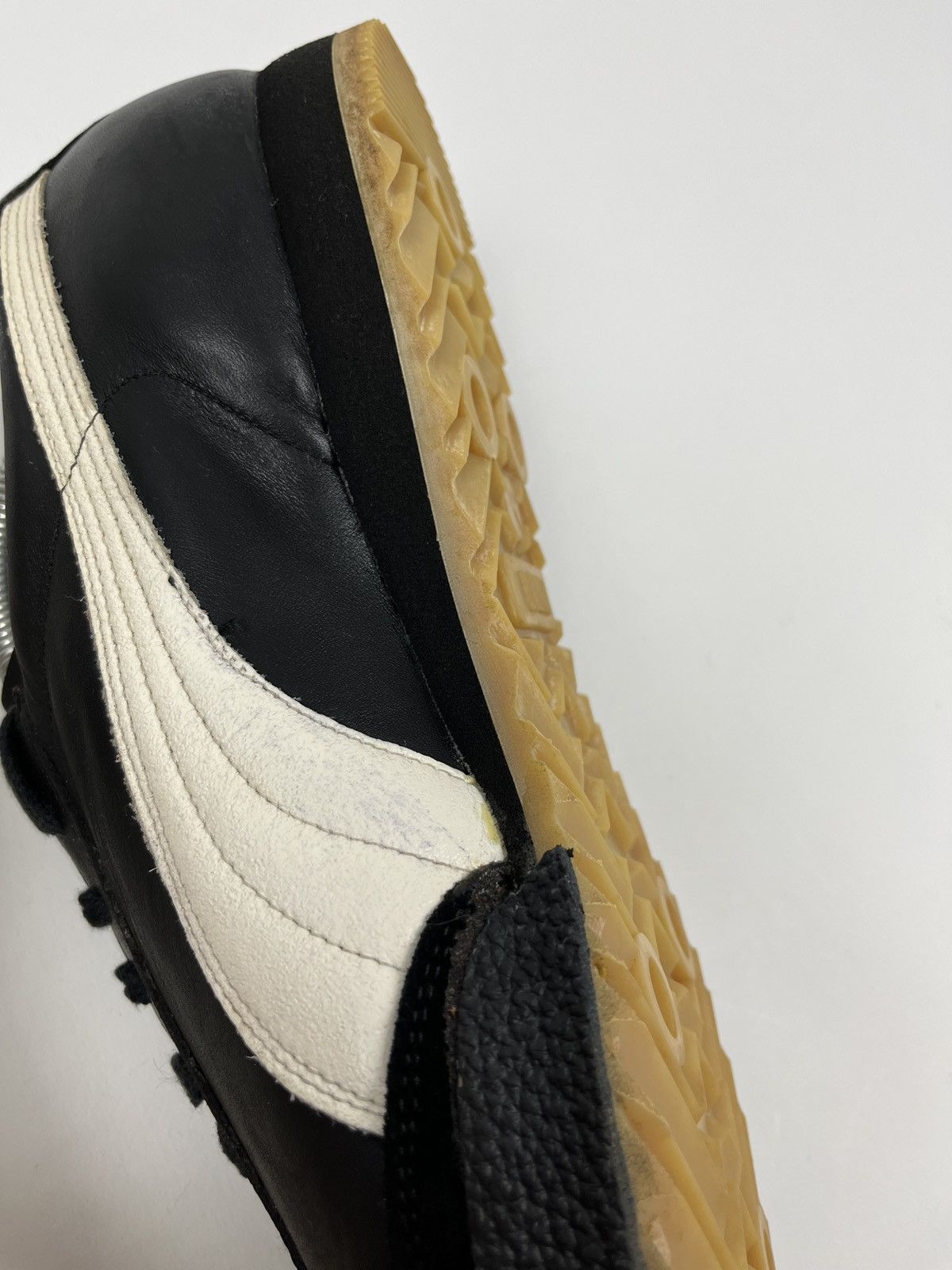 Puma Rare🔥Vintage 1974 Puma M+S Berti Vogts Leather Sneakers Size US 9.5 / EU 42-43 - 12 Thumbnail