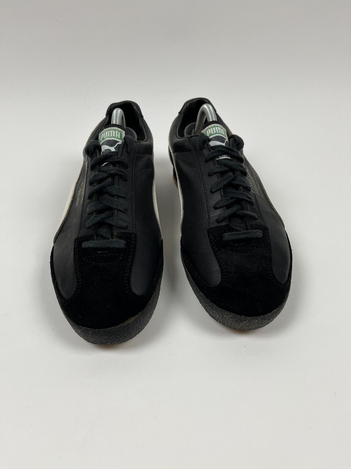 Puma Rare🔥Vintage 1974 Puma M+S Berti Vogts Leather Sneakers Size US 9.5 / EU 42-43 - 5 Thumbnail