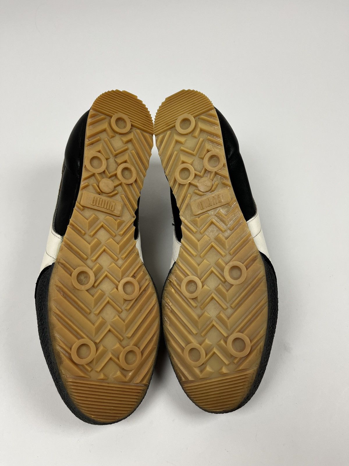 Puma Rare🔥Vintage 1974 Puma M+S Berti Vogts Leather Sneakers Size US 9.5 / EU 42-43 - 17 Thumbnail