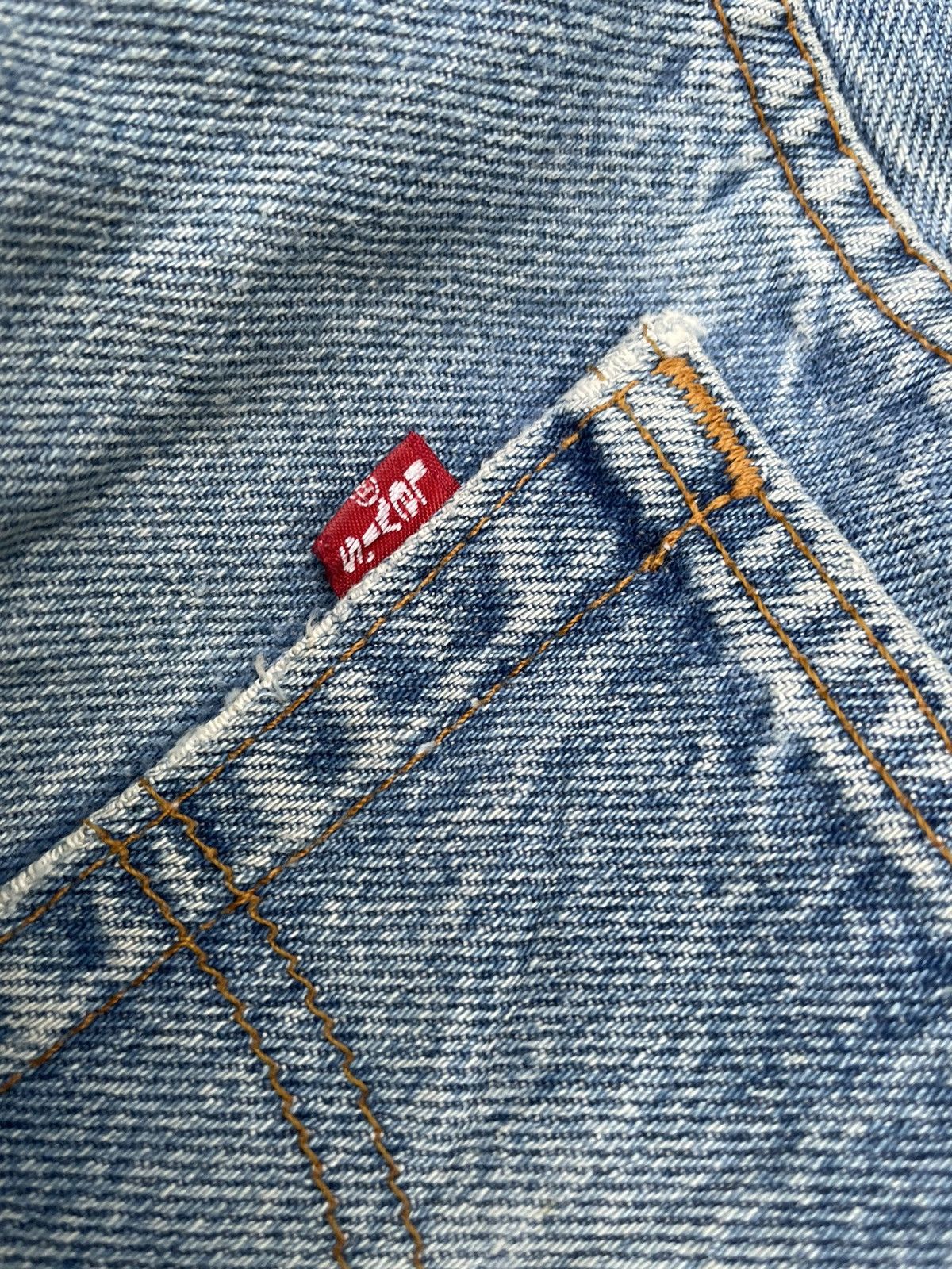 Levi's 🔥Rare🔥Levi’s 501 e 1988 Usa x Optimist Custom Denim Size US 32 / EU 48 - 18 Thumbnail