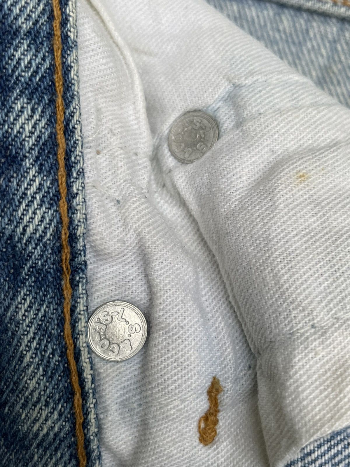 Levi's 🔥Rare🔥Levi’s 501 e 1988 Usa x Optimist Custom Denim Size US 32 / EU 48 - 21 Thumbnail